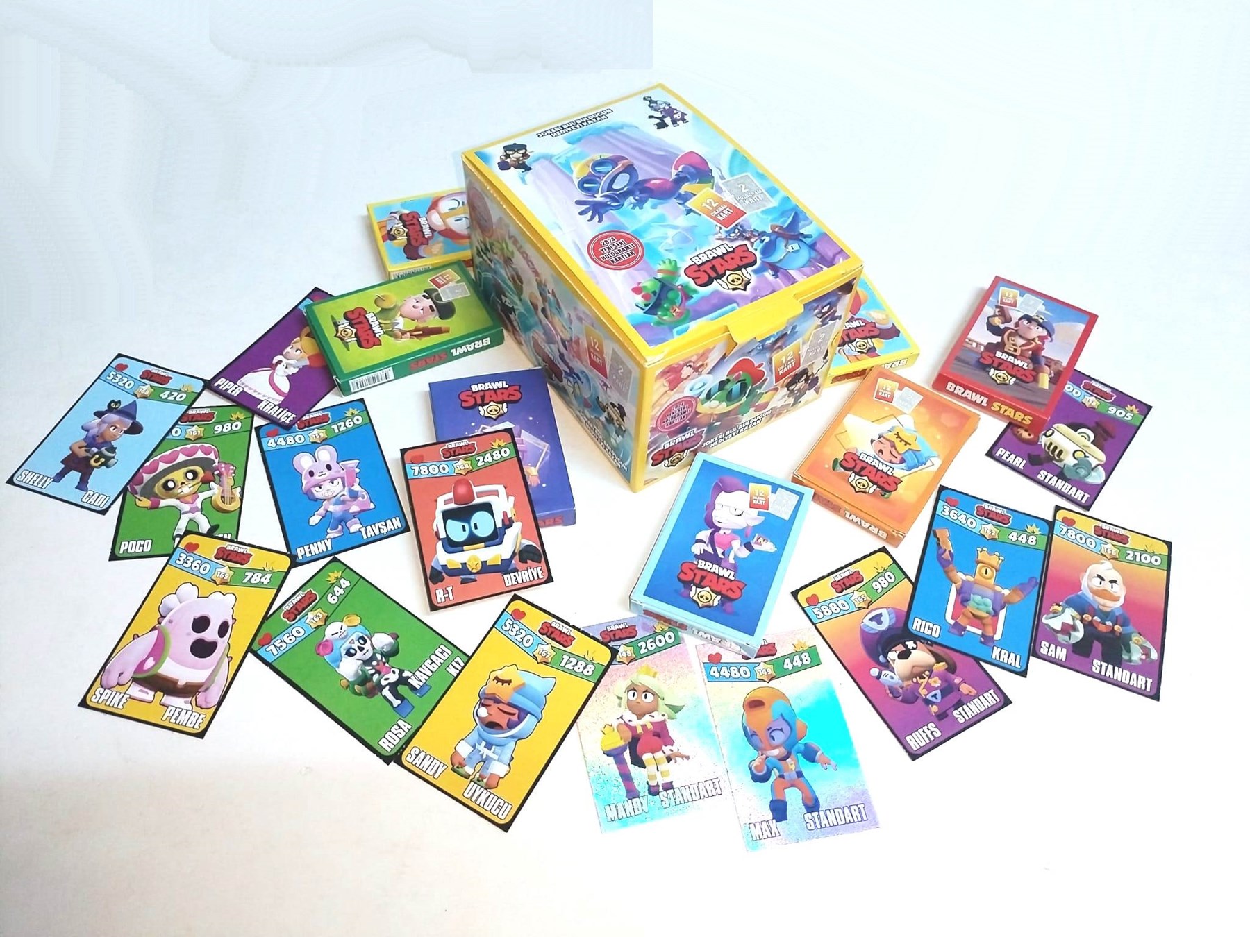 Hayal Sepeti 336 KART Brawl Stars Yeni Seri 288 kart + 48 hologram KART