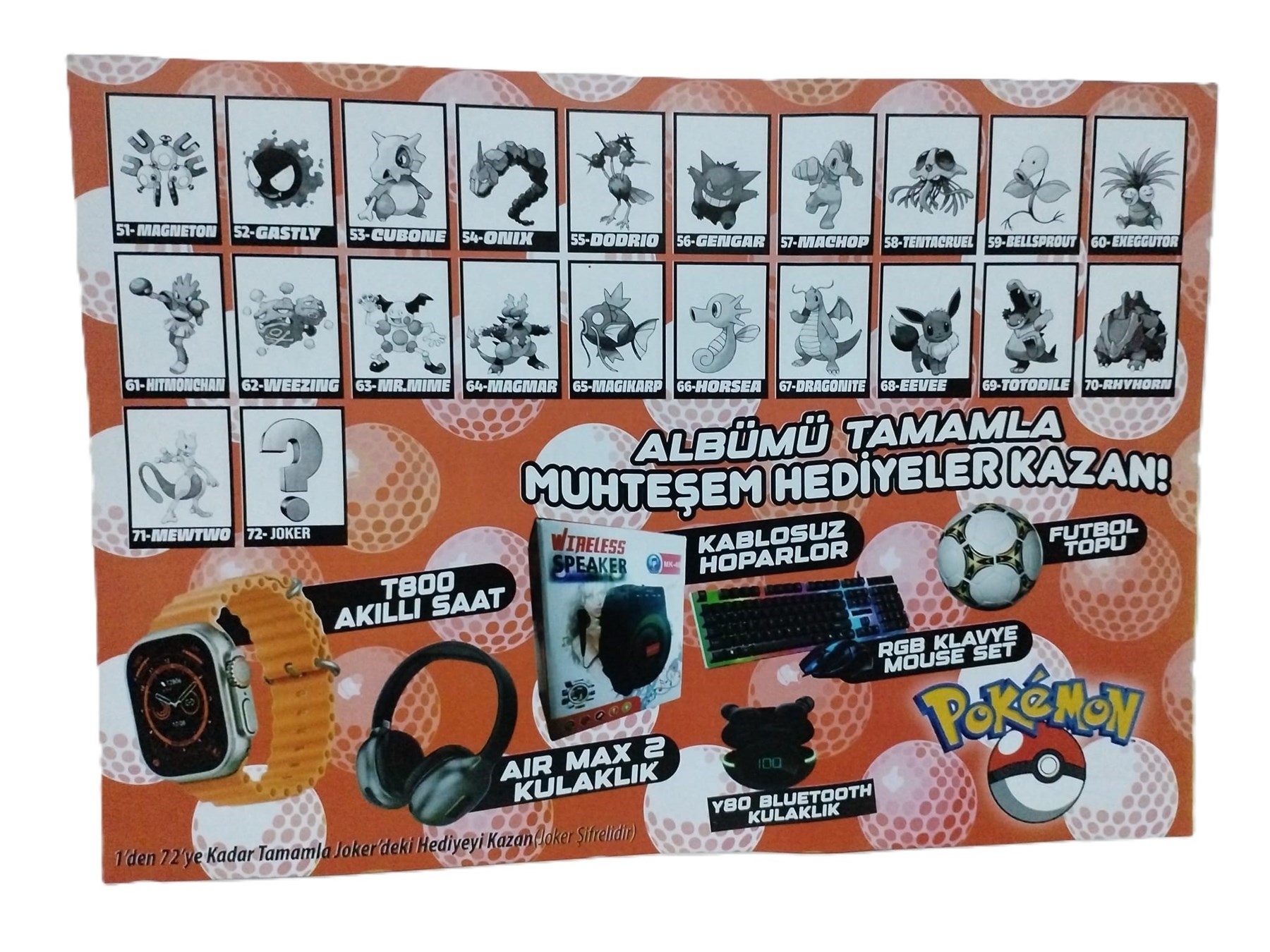 Hayal Sepeti Pokemon Yeni BÜYÜK Kutu 2025 288 kart + 288 sticker  Orjinal Oyun Kartı 288 Adet Hayal Sepeti Pokemon Yeni BÜYÜK Kutu 2025 288 kart + 288 sticker  Orjinal Oyun Kartı 288 Adet