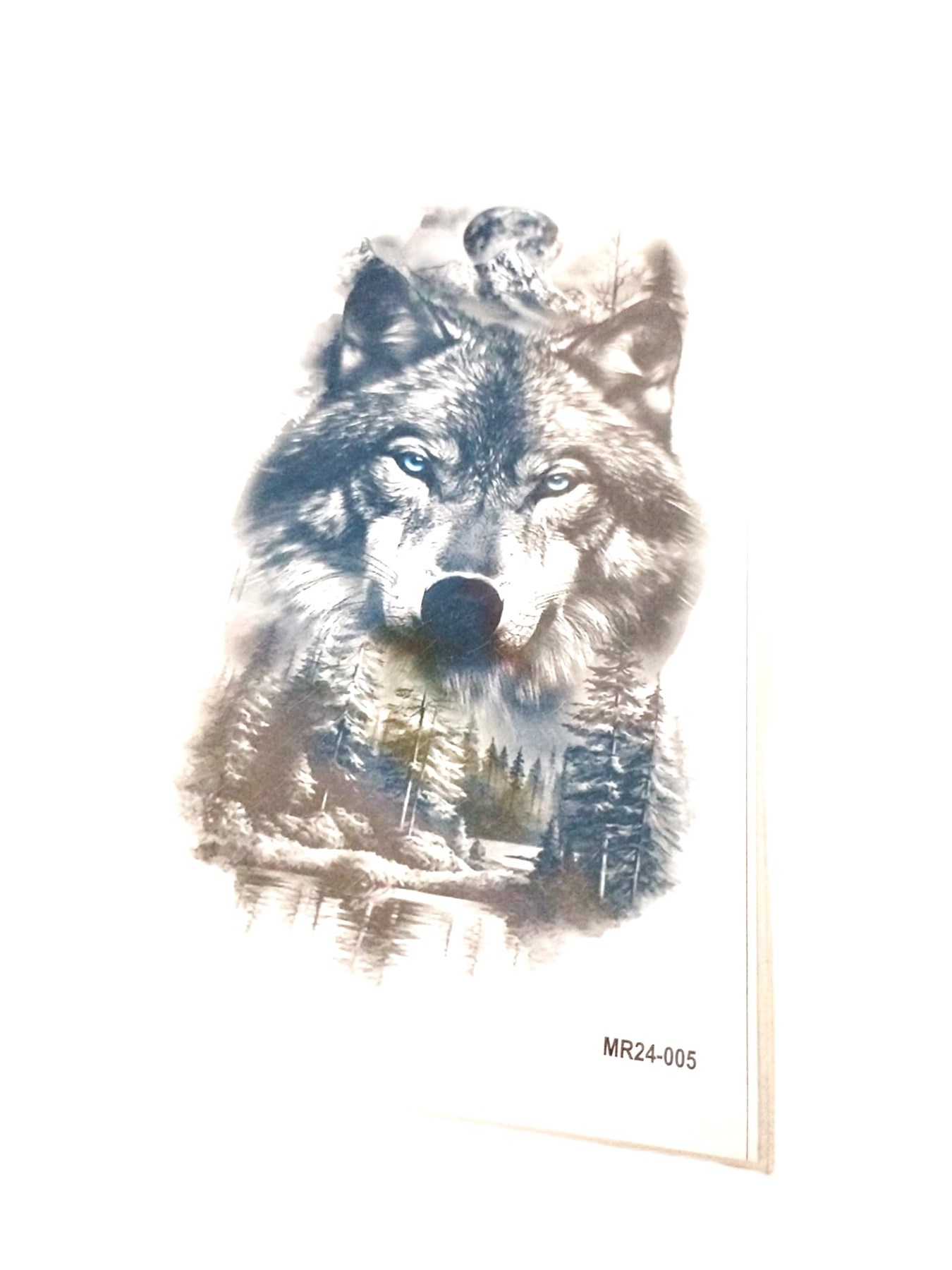 Hayal Sepeti Geçici Dövme 9,5x19CM Tattoo Minimal Tattoo Aksesuar Şık  KURT MODELİ Hayal Sepeti Geçici Dövme 9,5x19CM Tattoo Minimal Tattoo Aksesuar Şık  KURT MODELİ