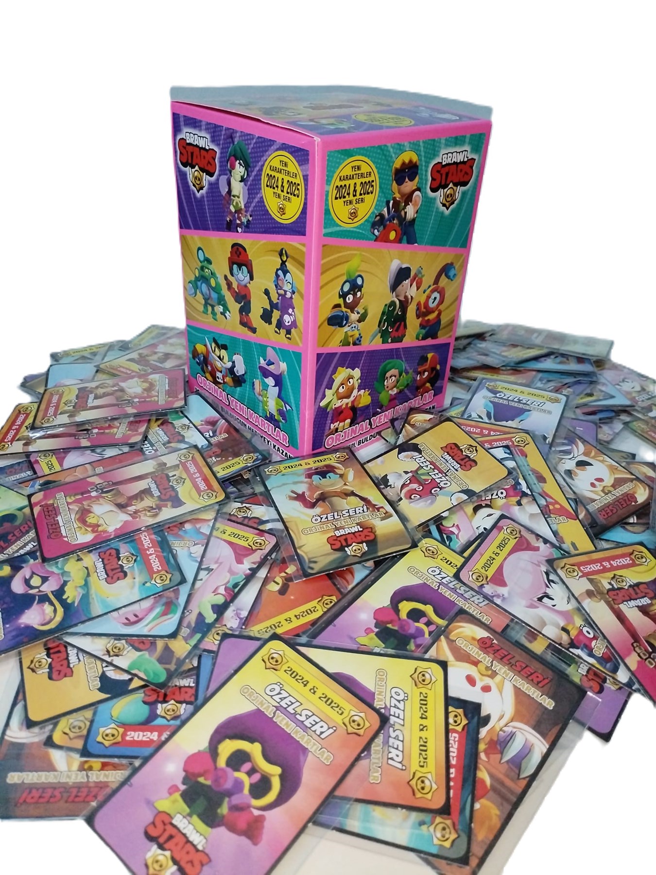 Hayal Sepeti Brawl Star 2024-2025 YENİ KARAKTERLER  200x2 Toplam 400 Adet Oyun Kartı 