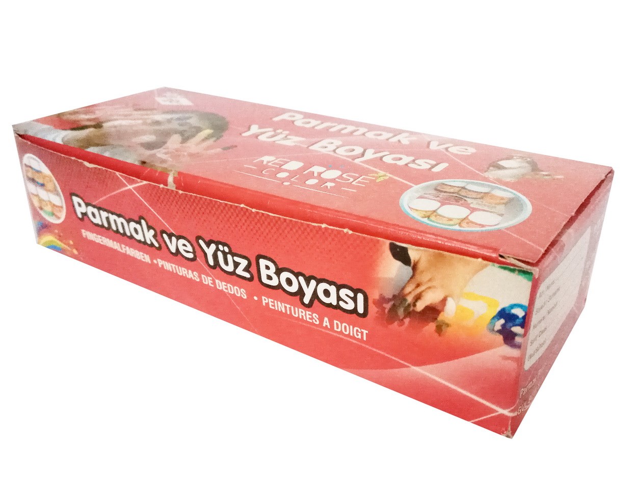 Parmak ve Yüz Boyası 10 Renk Parmak ve Yüz Boyası 10 Renk