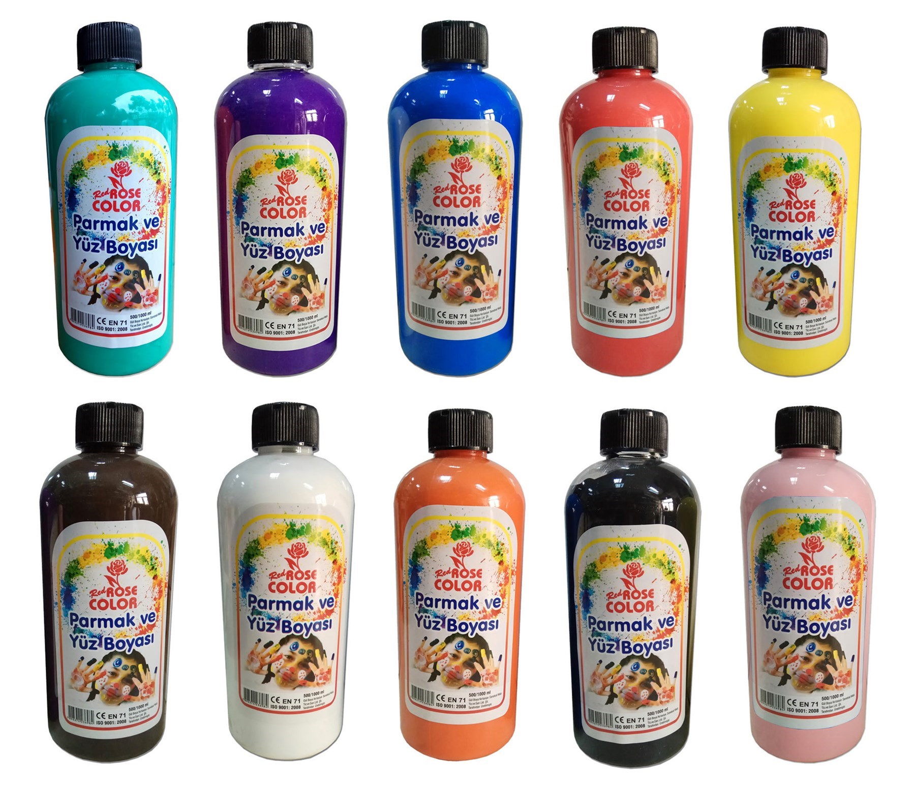 Akrilik Hobi Boyası Beyaz Renk 500ml