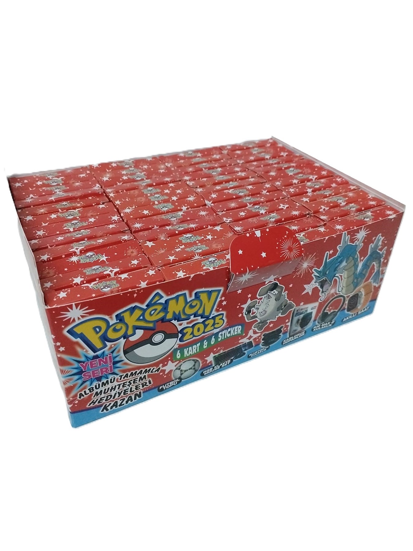 Hayal Sepeti Pokemon Yeni BÜYÜK Kutu 2025 288 kart + 288 sticker  Orjinal Oyun Kartı 288 Adet Hayal Sepeti Pokemon Yeni BÜYÜK Kutu 2025 288 kart + 288 sticker  Orjinal Oyun Kartı 288 Adet
