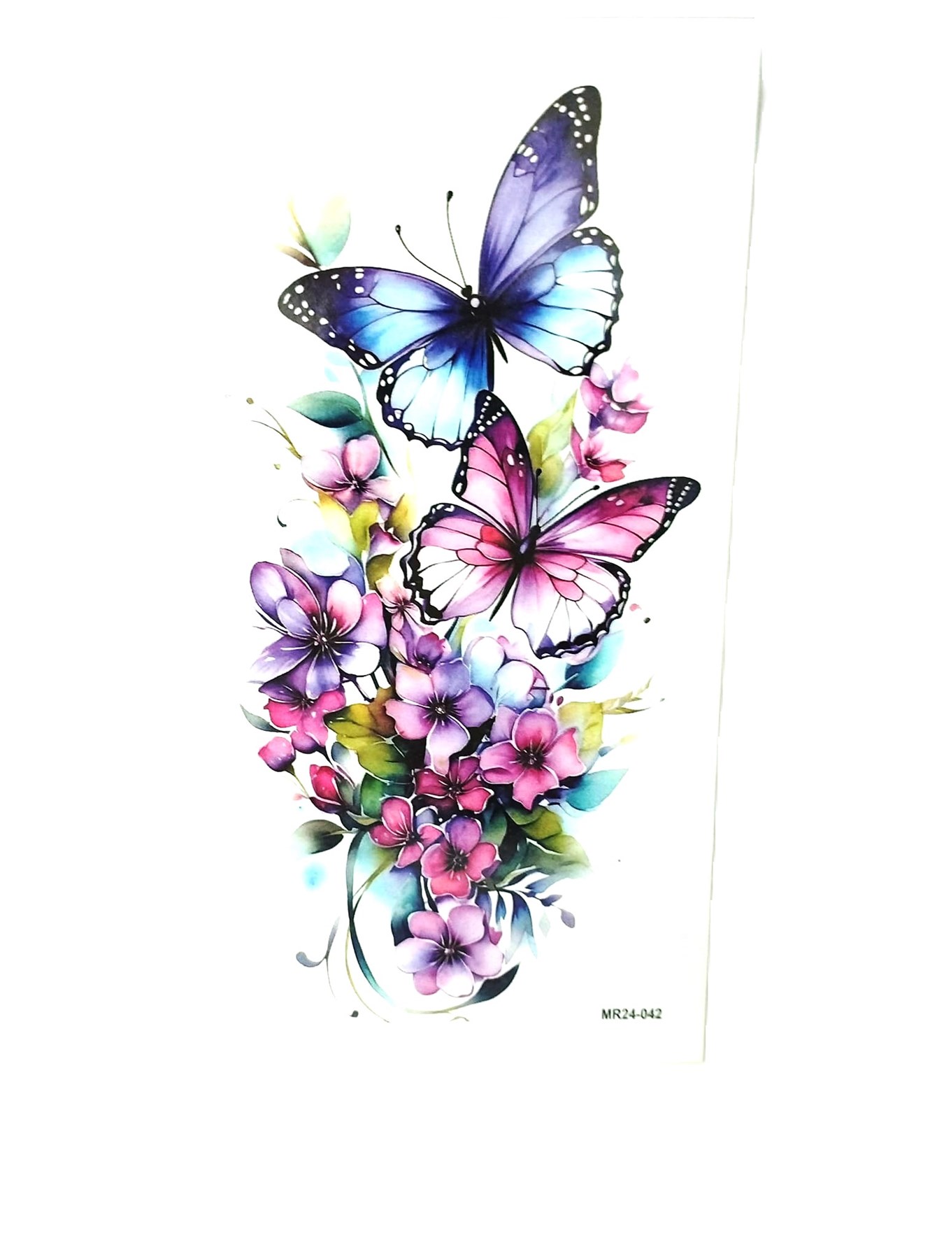 Hayal Sepeti Geçici Dövme 9,5x19CM Tattoo Minimal Tattoo Aksesuar Şık  RENKLİ KELEBEKLER MODELİ Hayal Sepeti Geçici Dövme 9,5x19CM Tattoo Minimal Tattoo Aksesuar Şık  RENKLİ KELEBEKLER MODELİ