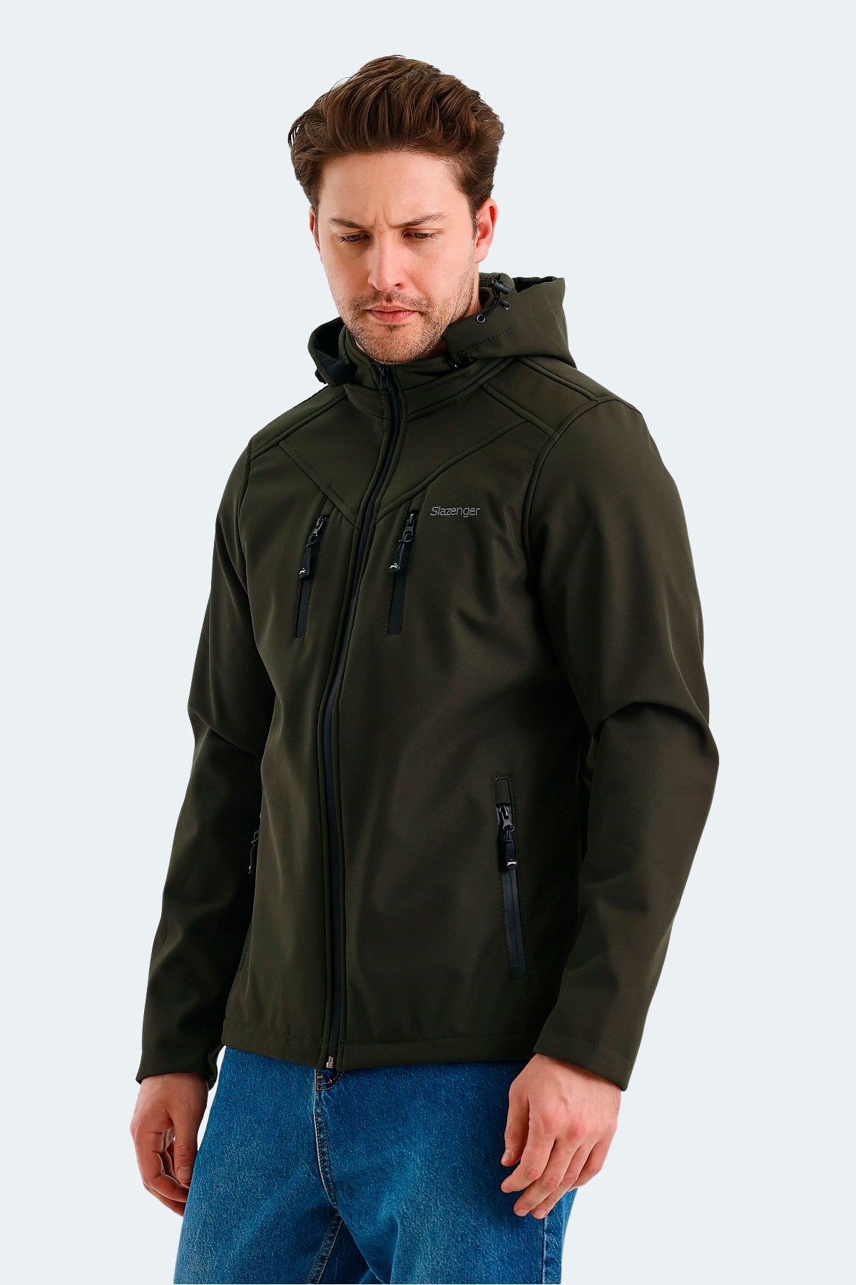 Slazenger Ha-yun Erkek Mont & Kaban Haki ST21JE004 Slazenger Ha-yun Erkek Mont & Kaban Haki ST21JE004