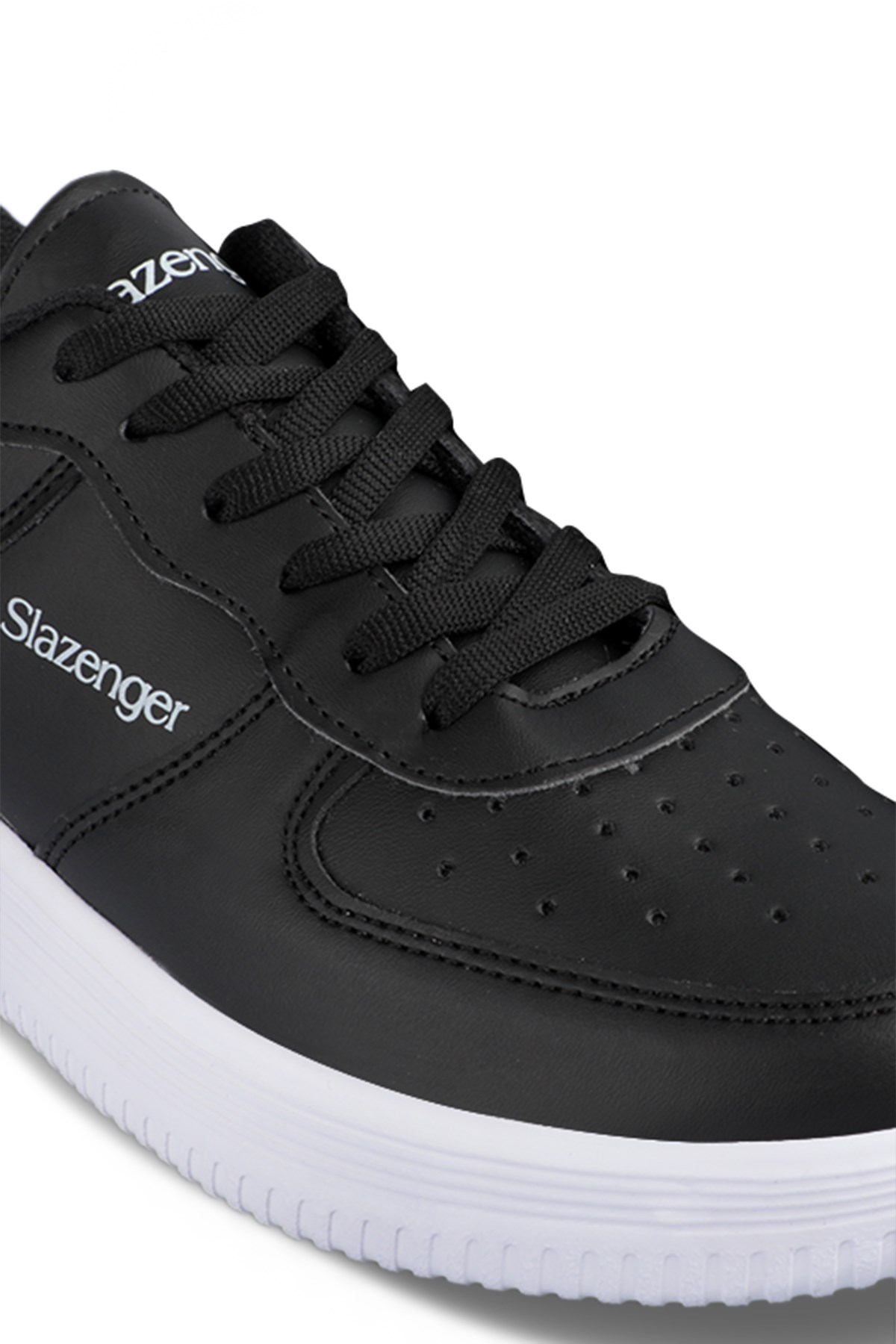 Slazenger EKUA Erkek Siyah / Beyaz Günlük Spor Ayakkabısı SA13LE017 Slazenger EKUA Erkek Siyah / Beyaz Günlük Spor Ayakkabısı SA13LE017