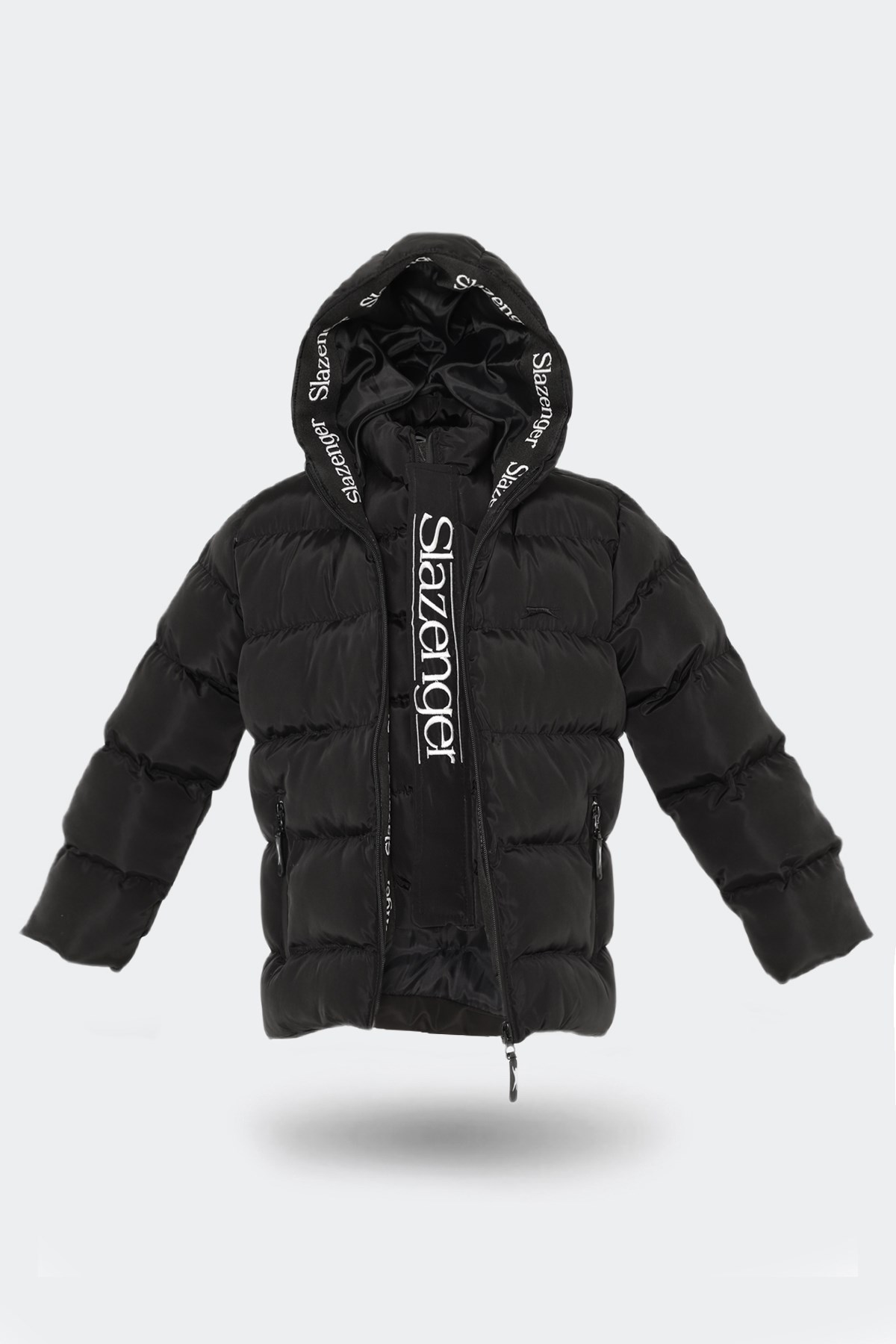 Slazenger Neons In Unisex Çocuk Mont Kaban Siyah ST23JC055 Slazenger Neons In Unisex Çocuk Mont Kaban Siyah ST23JC055
