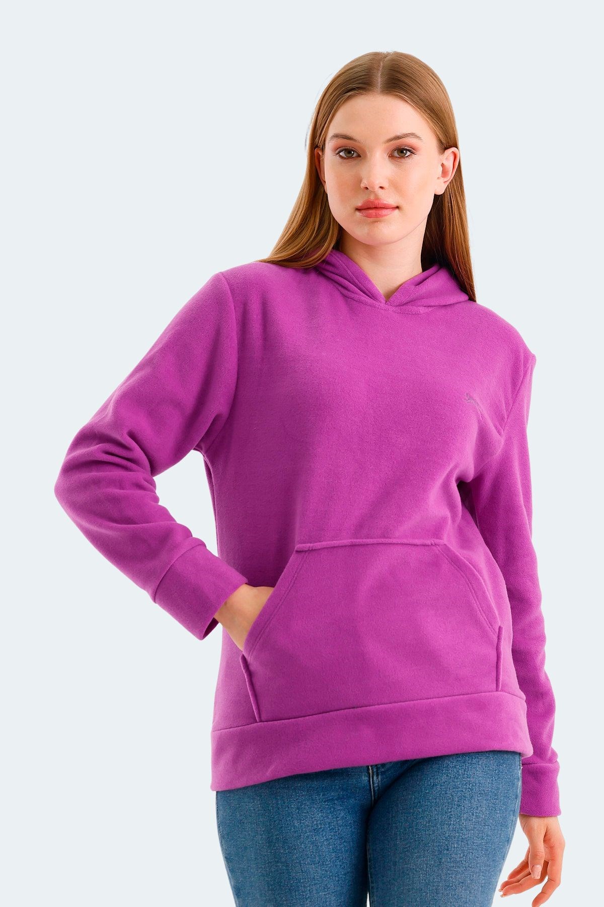 Slazenger Sassa In Kadın Polar Mor Slazenger Sassa In Kadın Polar Mor