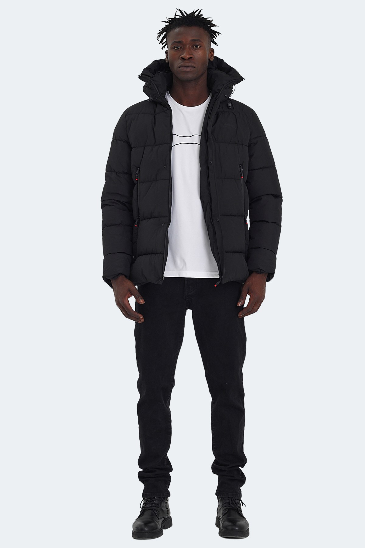 Slazenger GAFAR Erkek Siyah Mont & Kaban ST24JE027 Slazenger GAFAR Erkek Siyah Mont & Kaban ST24JE027