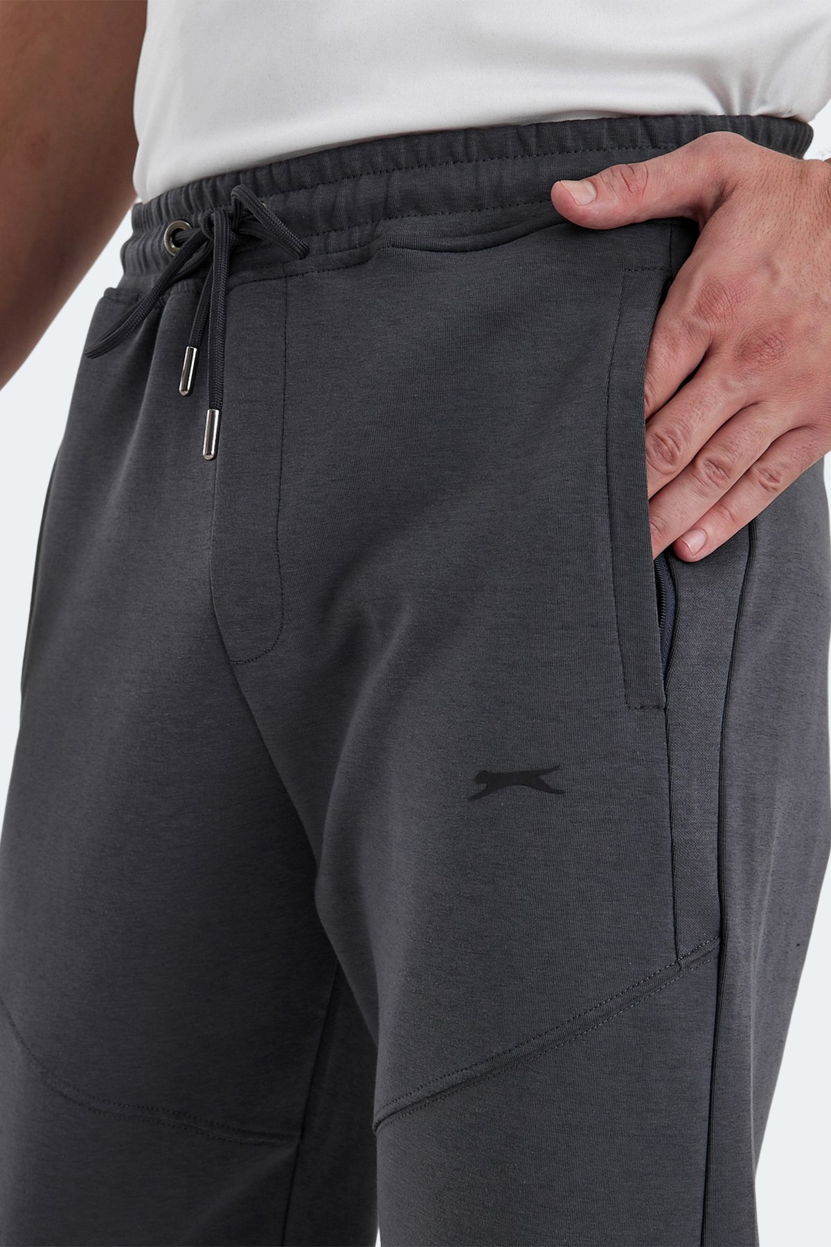 Slazenger VARIABLE Erkek Cepli Koyu Gri Eşofman Altı ST24PE042 Koyu Gri