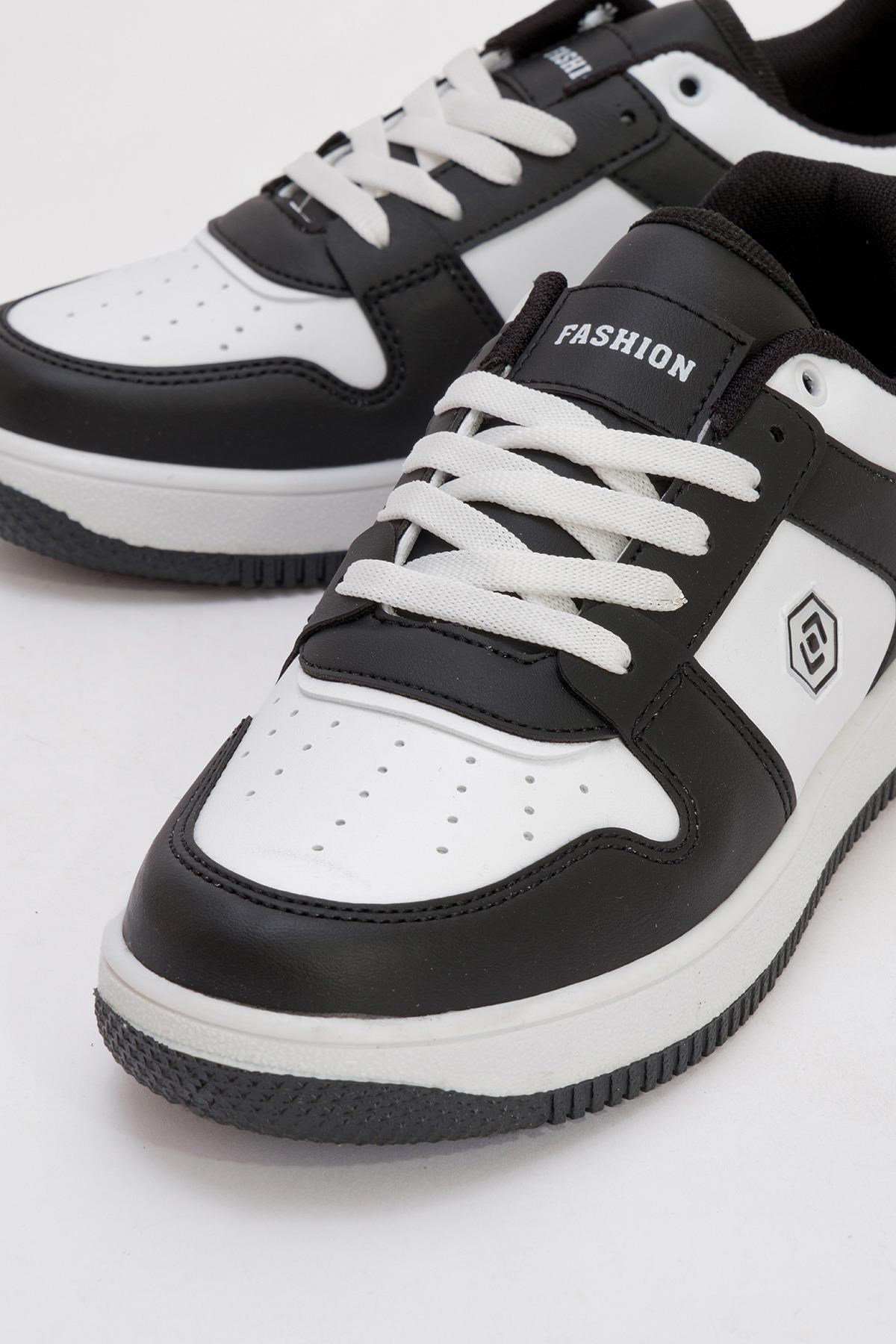 İncim Siyah/Beyaz Kadın Spor Ayakkabı Günlük Sneaker Lambırlent 2100 İncim Siyah/Beyaz Kadın Spor Ayakkabı Günlük Sneaker Lambırlent 2100