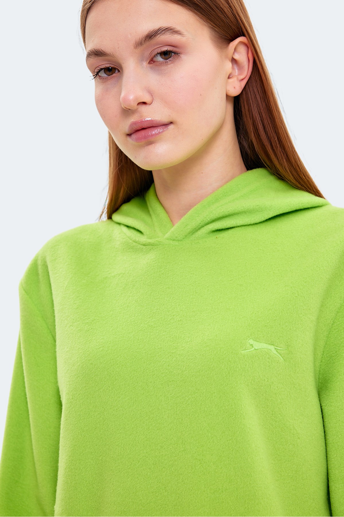 Slazenger SASSA IN Kadın Kapüşonlu Cepli Nane Polar Nane Slazenger SASSA IN Kadın Kapüşonlu Cepli Nane Polar Nane