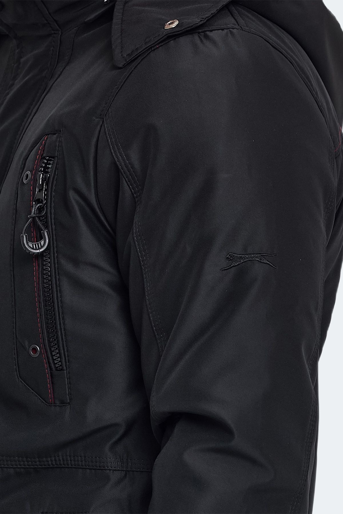 Slazenger Hold Erkek Mont Siyah