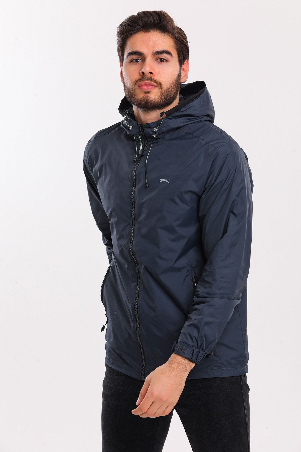 Slazenger Ofans Erkek Mont Kaban Koyu gri ST21JE060 Slazenger Ofans Erkek Mont Kaban Koyu gri ST21JE060