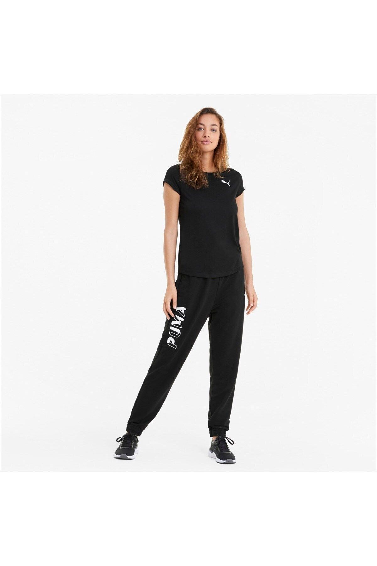 Active Tee Kadın T-shirt Siyah