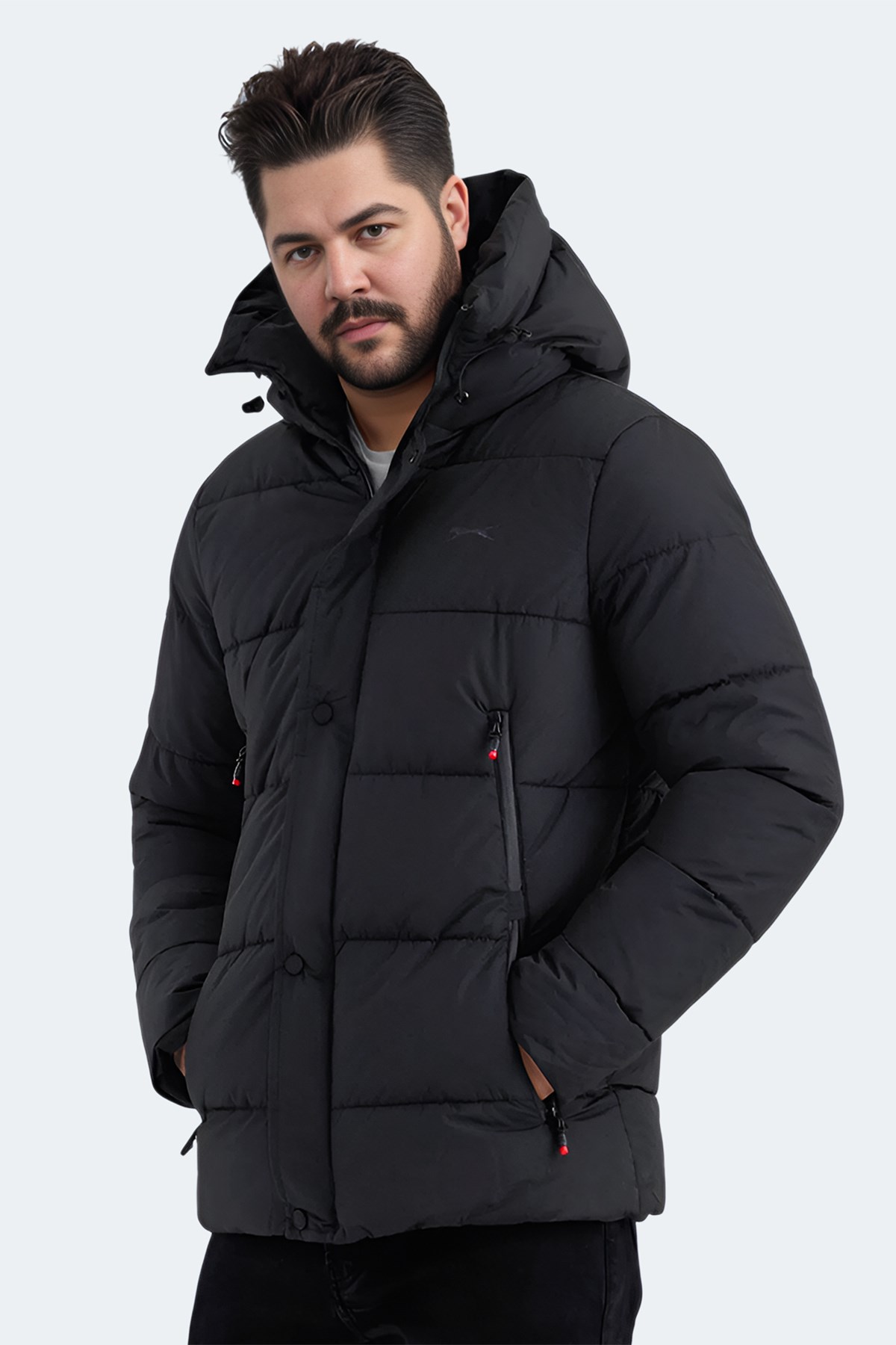 Slazenger GAFAR Erkek Siyah Mont & Kaban ST24JE027 Slazenger GAFAR Erkek Siyah Mont & Kaban ST24JE027
