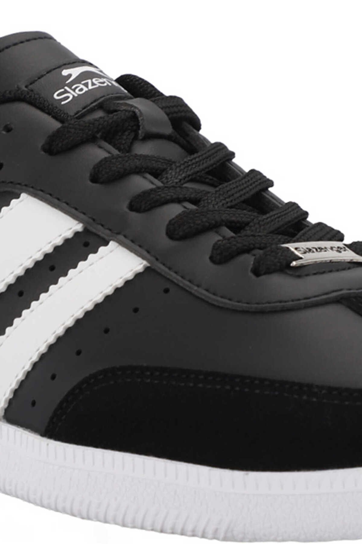 Slazenger Pıng Erkek Sneaker Ayakkabı Siyah / Beyaz Sa14le019-510 ST02941 SİYAH-BEYAZ