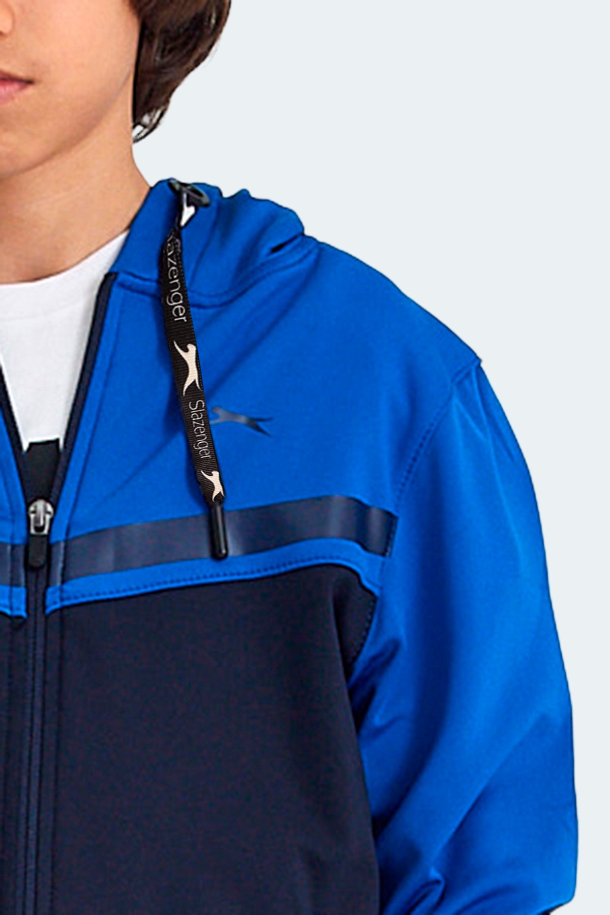Slazenger NOON Erkek Çocuk Eşofman Takımı Lacivert / Saks Mavi ST24EC015