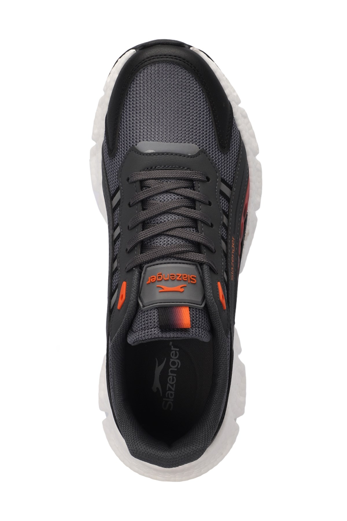 Slazenger ZIPLINE Erkek Koyu Gri / Turuncu Koşu & Yürüyüş Spor Ayakkabısı SA24RE088 Slazenger ZIPLINE Erkek Koyu Gri / Turuncu Koşu & Yürüyüş Spor Ayakkabısı SA24RE088