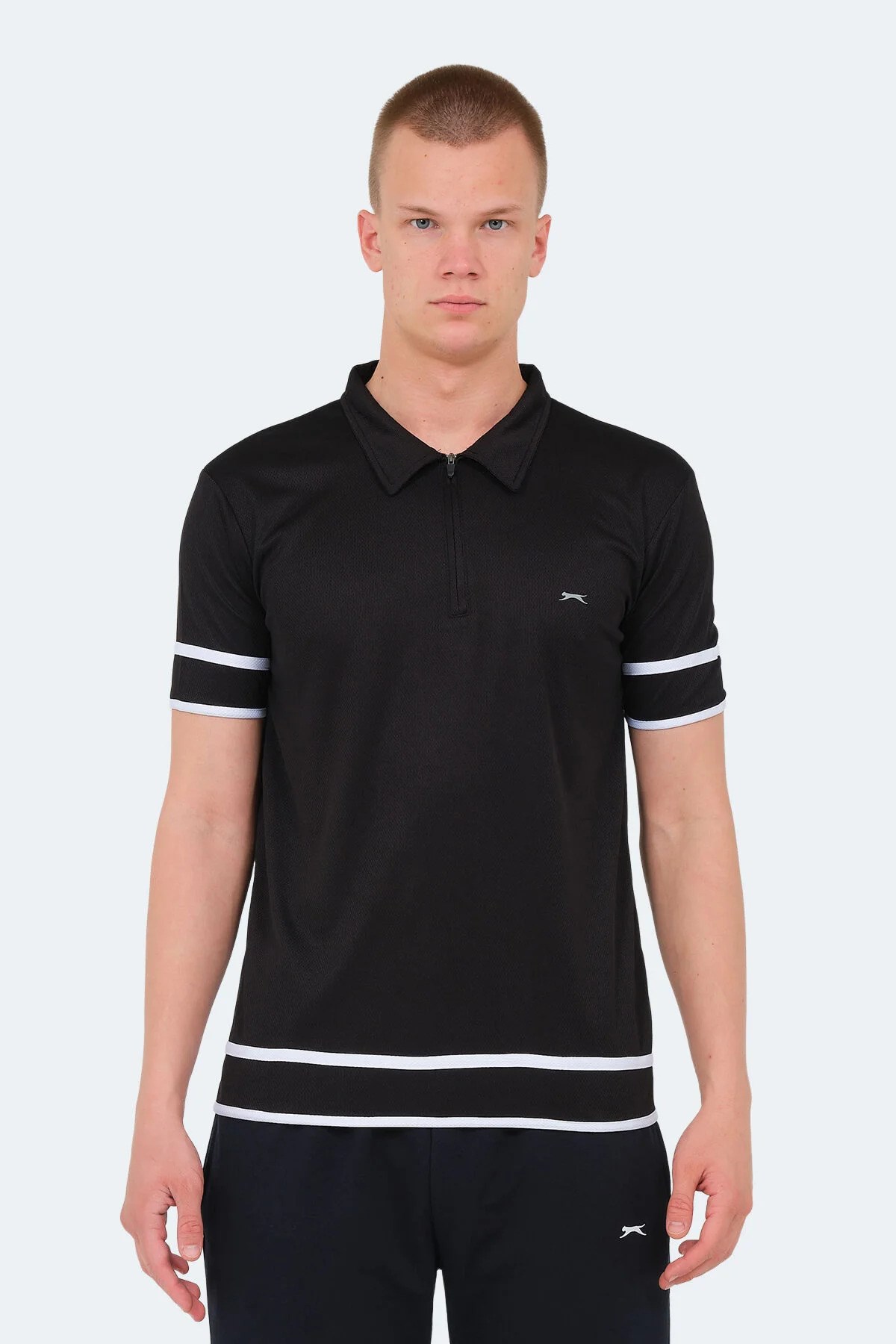 Slazenger Redmond Erkek T-shirt Siyah St11te028 ST11TE028
