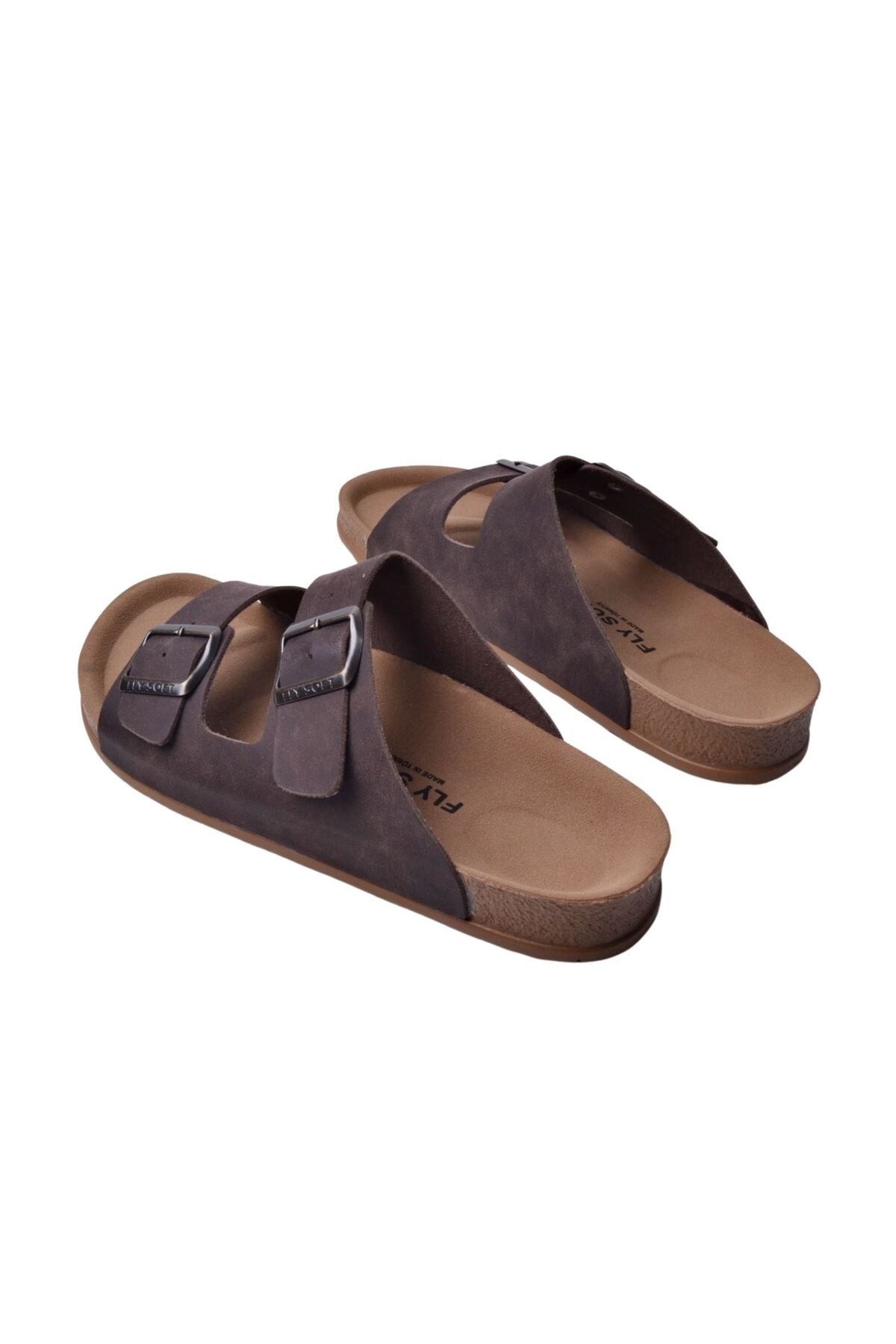 FLY SOFT S963 Kahve Erkek Terlik S963.001 FLY SOFT S963 Kahve Erkek Terlik S963.001