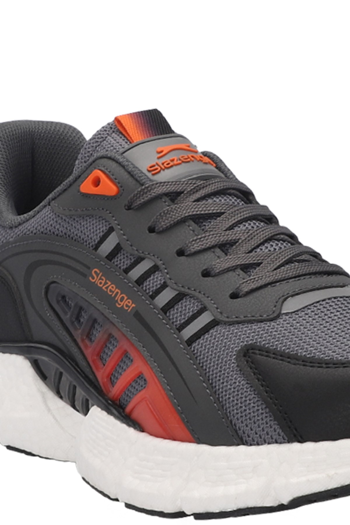 Slazenger ZIPLINE Erkek Koyu Gri / Turuncu Koşu & Yürüyüş Spor Ayakkabısı SA24RE088 Slazenger ZIPLINE Erkek Koyu Gri / Turuncu Koşu & Yürüyüş Spor Ayakkabısı SA24RE088