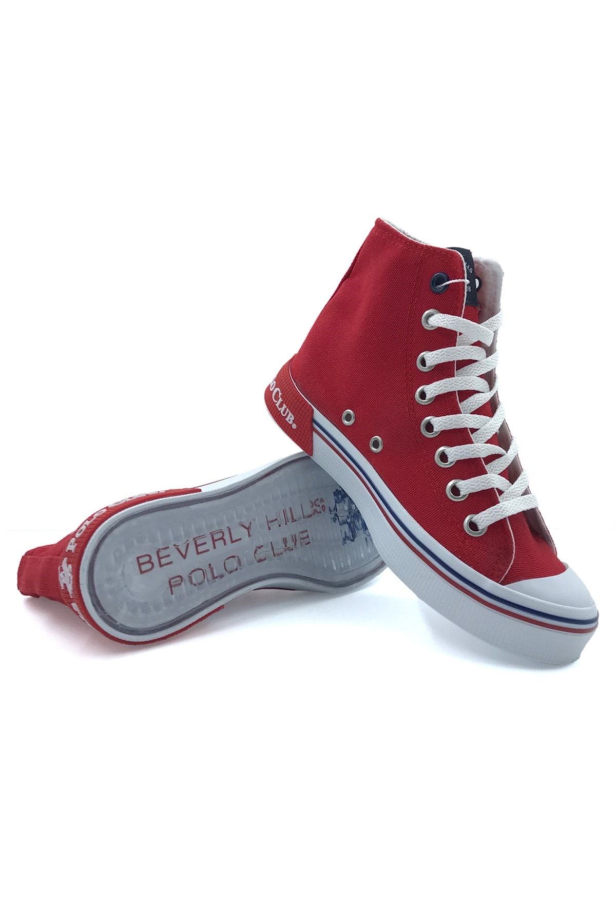 Beverly Hills Polo Club Kadın Kırmızı Sneakers Ayakkabı 10141 10141 Beverly Hills Polo Club Kadın Kırmızı Sneakers Ayakkabı 10141 10141