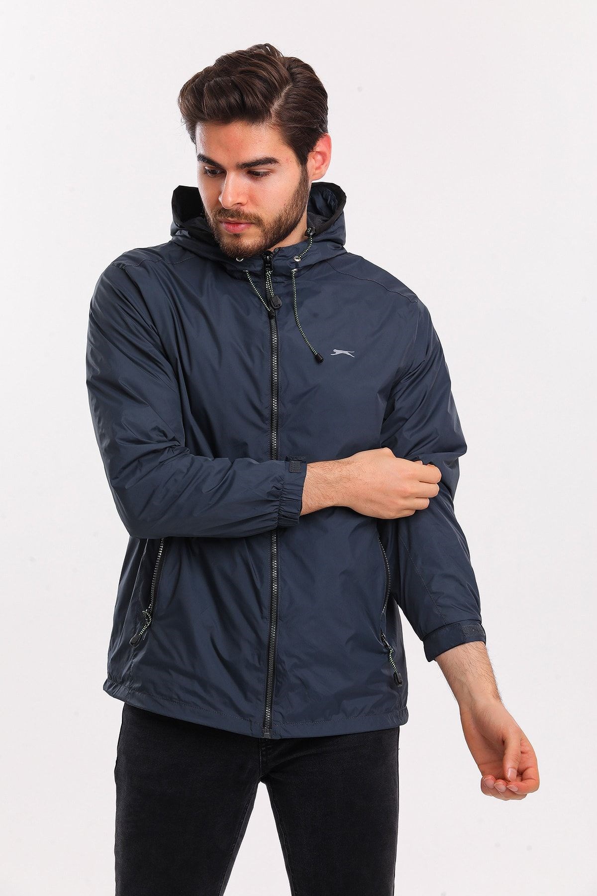 Slazenger Ofans Erkek Mont Kaban Koyu gri ST21JE060 Slazenger Ofans Erkek Mont Kaban Koyu gri ST21JE060