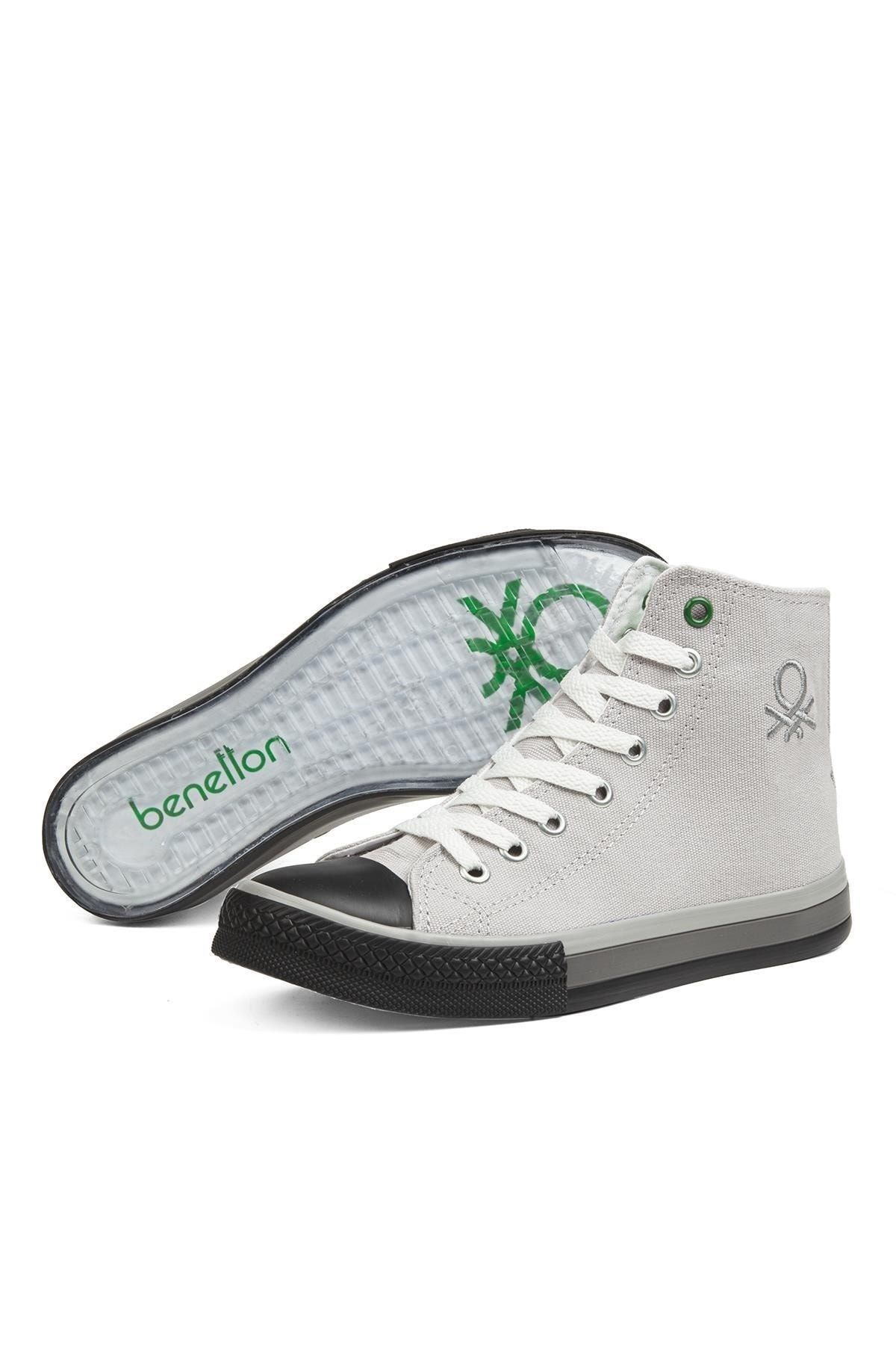 Benetton ® | Bn-30192 - 3374 Gri Siyah - Erkek Spor Ayakkabı