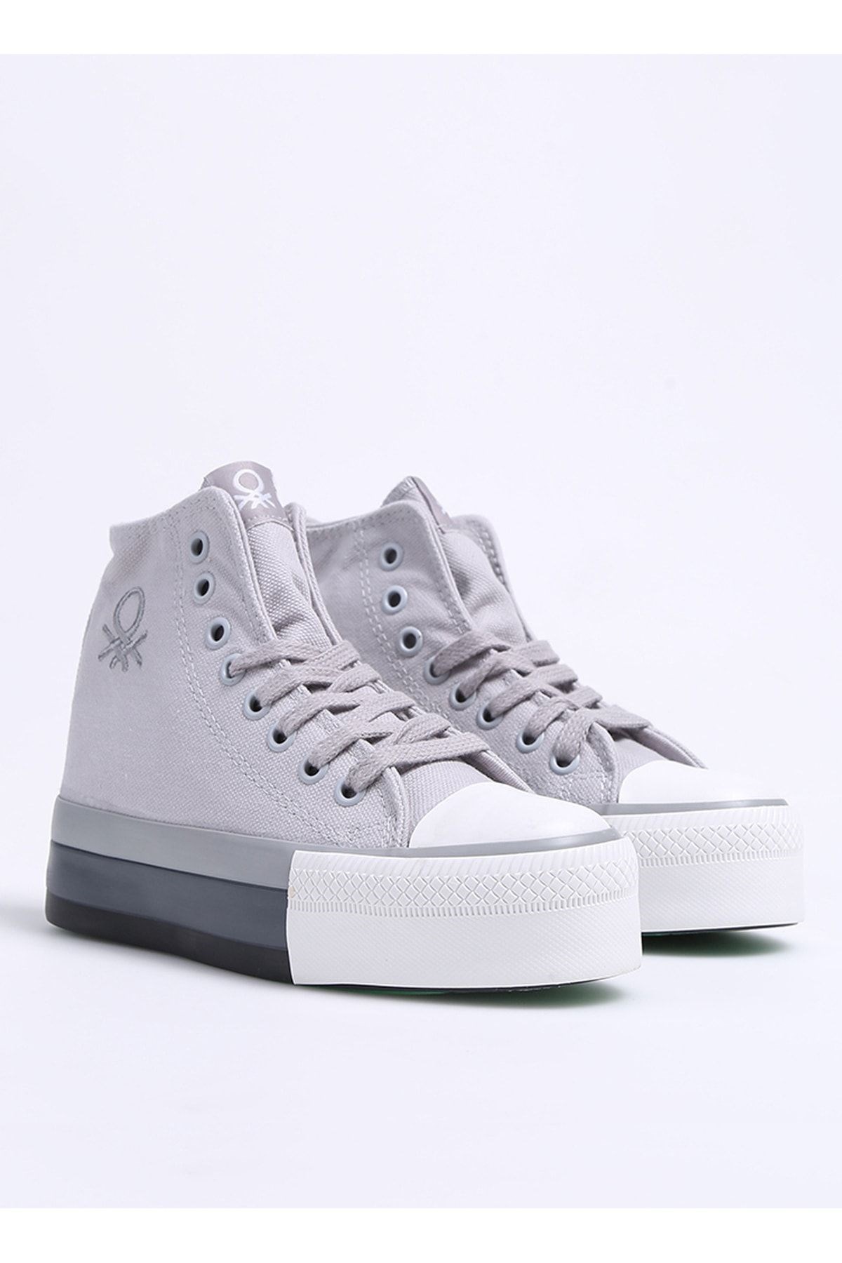 Benetton Gri Kadın Sneaker BN-30944 5002996232 Benetton Gri Kadın Sneaker BN-30944 5002996232