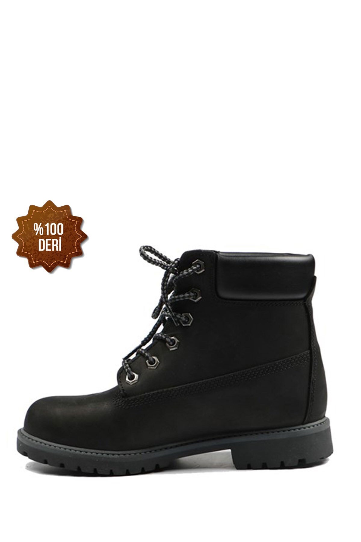 Hammer Jack Siyah Nubuk Unisex Bot 101 1101-g 101 1101-G-3