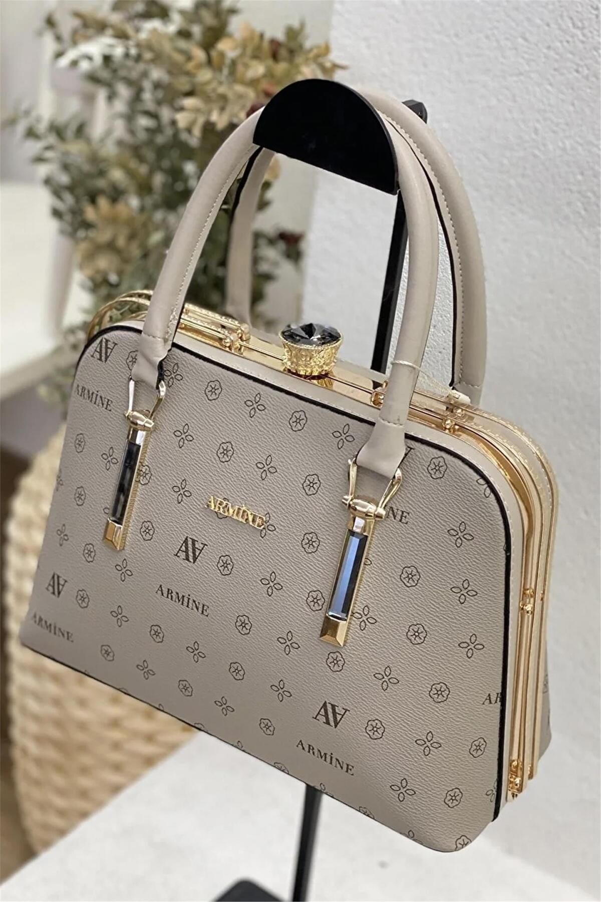 Armine 339 Kadın Omuz Çantası Vizon Günlük Çanta Armine 339 Kadın Omuz Çantası Vizon Günlük Çanta
