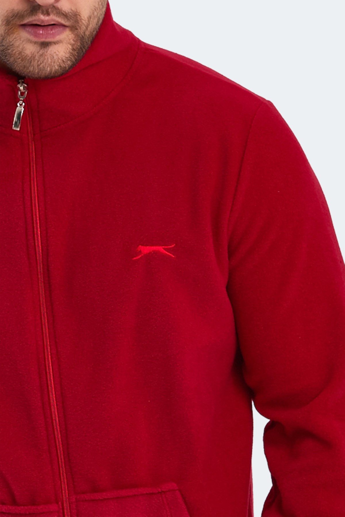 Slazenger SANSA Erkek  Kırmızı Polar st21we058deleted1740177763 Kırmızı
