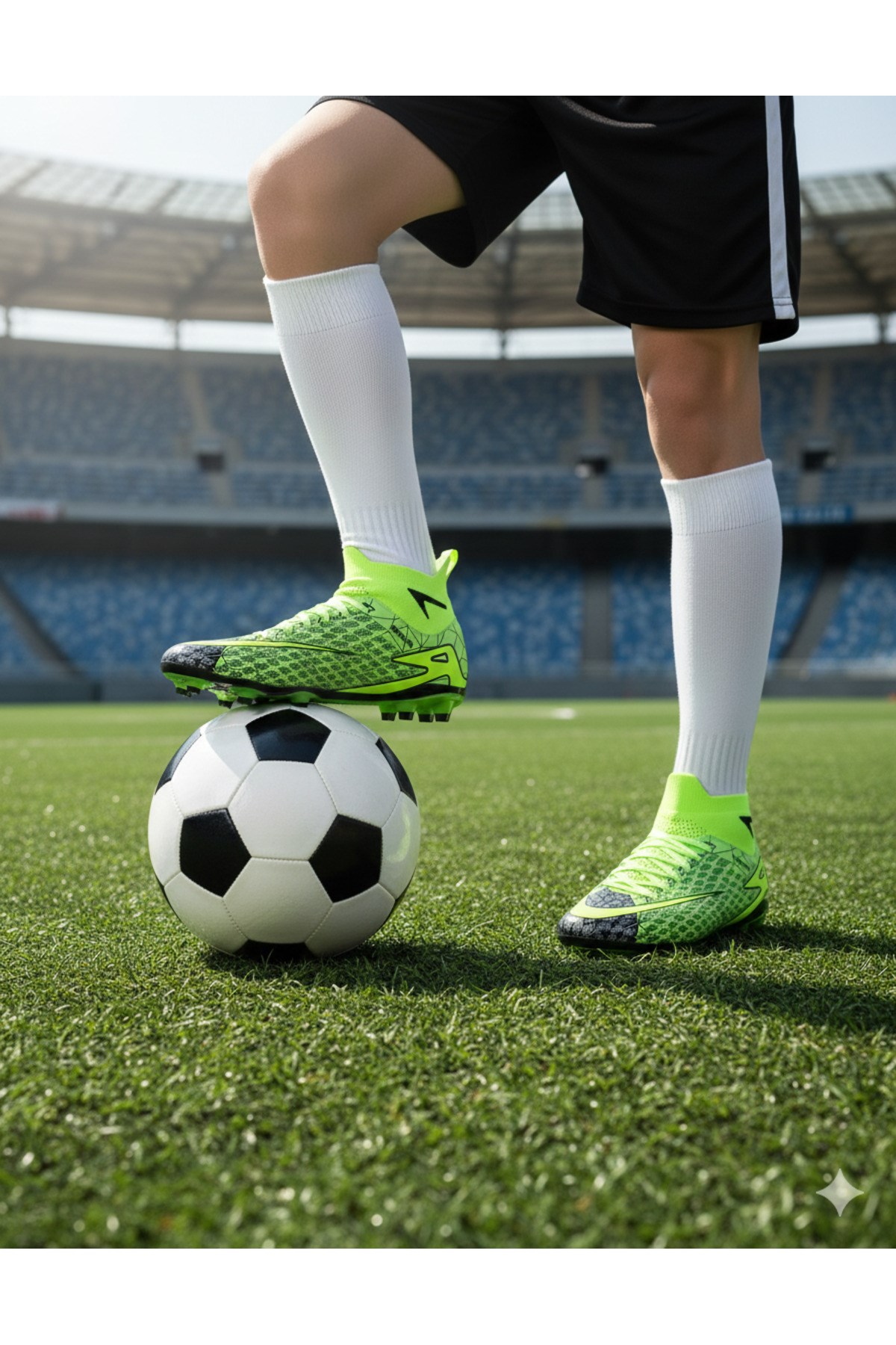 Twingo 400 Fans Yeşil Siyah Erkek Krampon Futbol Ayakkabısı Twingo 400 Fans Yeşil Siyah Erkek Krampon Futbol Ayakkabısı