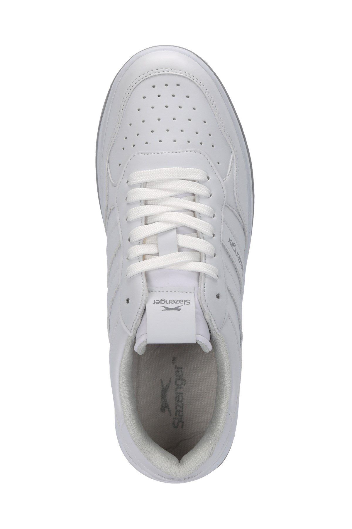 Slazenger FOX Erkek Beyaz / Gri Günlük Spor Ayakkabısı SA16LE150 Slazenger FOX Erkek Beyaz / Gri Günlük Spor Ayakkabısı SA16LE150