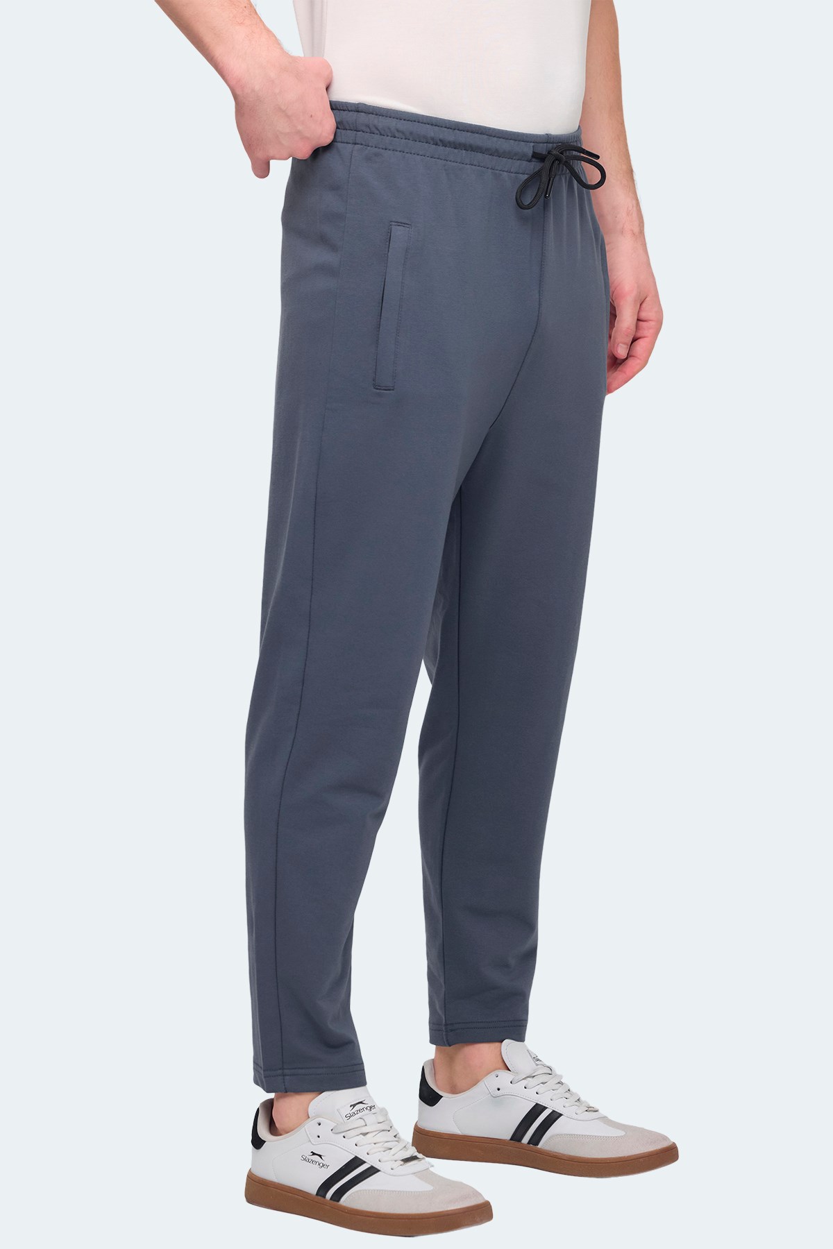 Slazenger JERRY NRM Erkek Eşofman Altı Koyu Gri ST15PE074 Koyu Gri