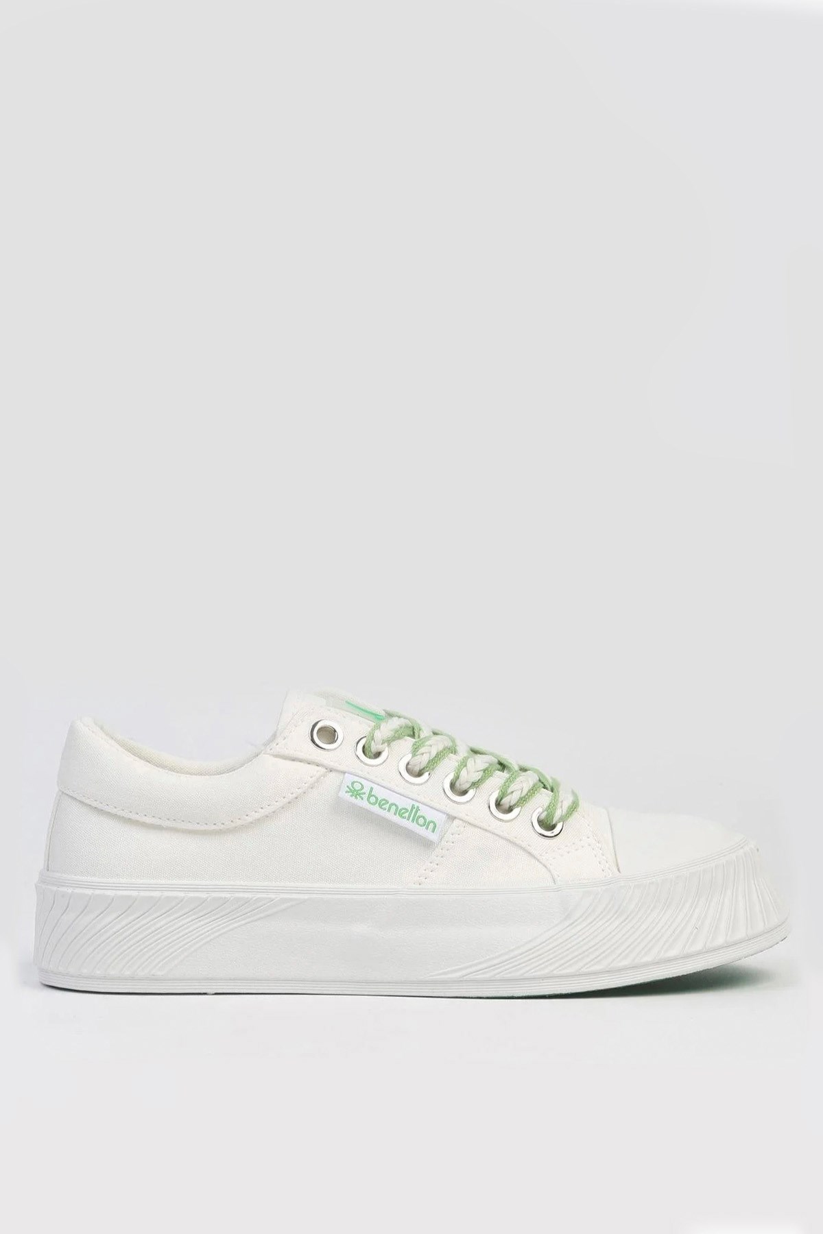 Benetton 10097 Kadın Günlük Yüksek Taban Sneaker Ayakkabı BNI-10097