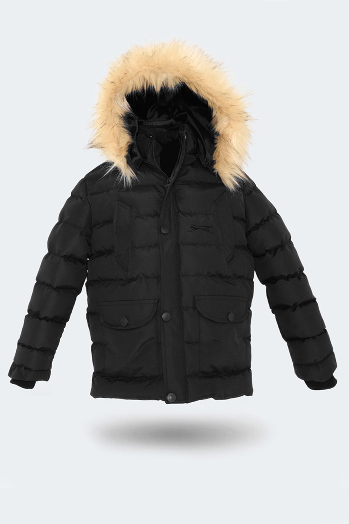 Slazenger NAPOLI Unisex Çocuk Mont & Kaban Siyah Slazenger NAPOLI Unisex Çocuk Mont & Kaban Siyah