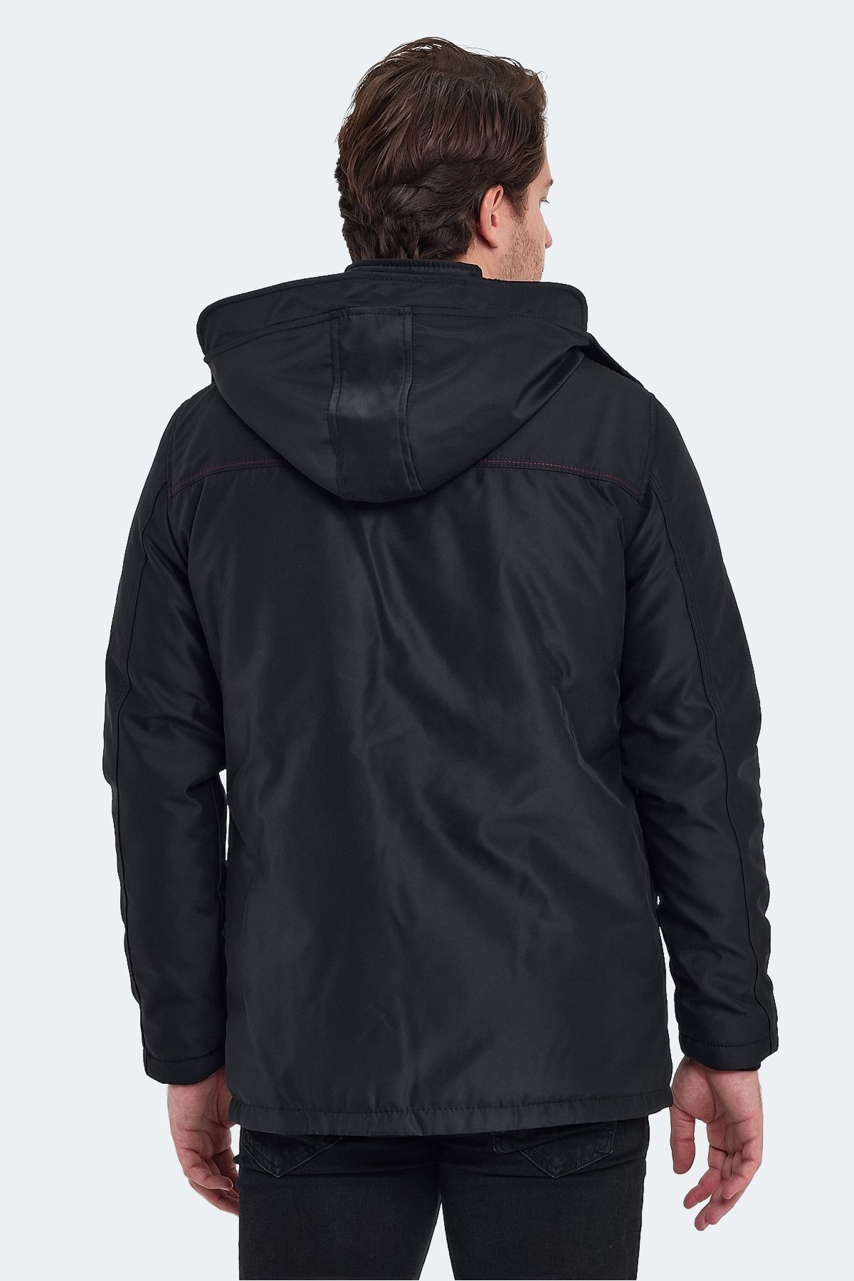 Slazenger Hold Erkek Mont Siyah Slazenger Hold Erkek Mont Siyah
