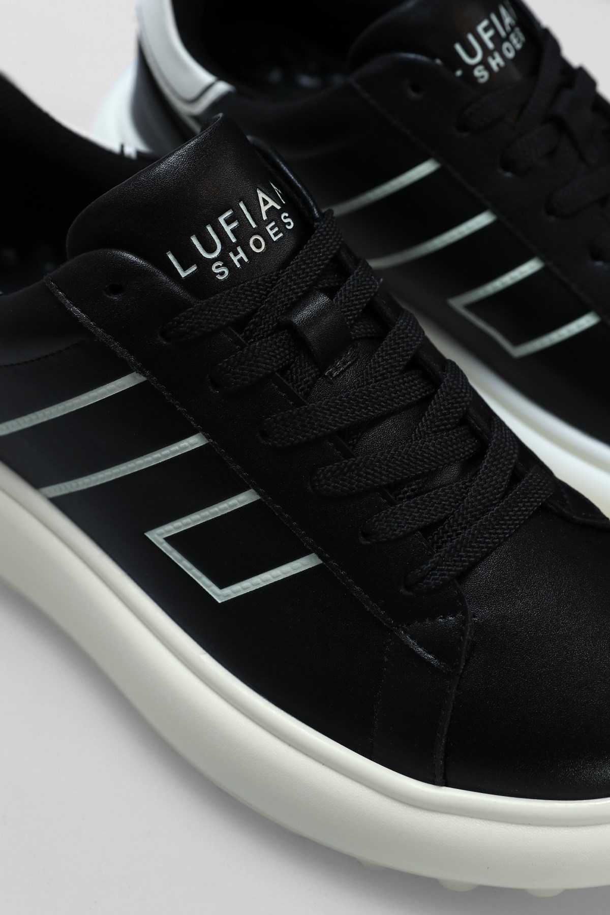 Lufian Harold Erkek Sneaker Ayakkabı Siyah AST08853