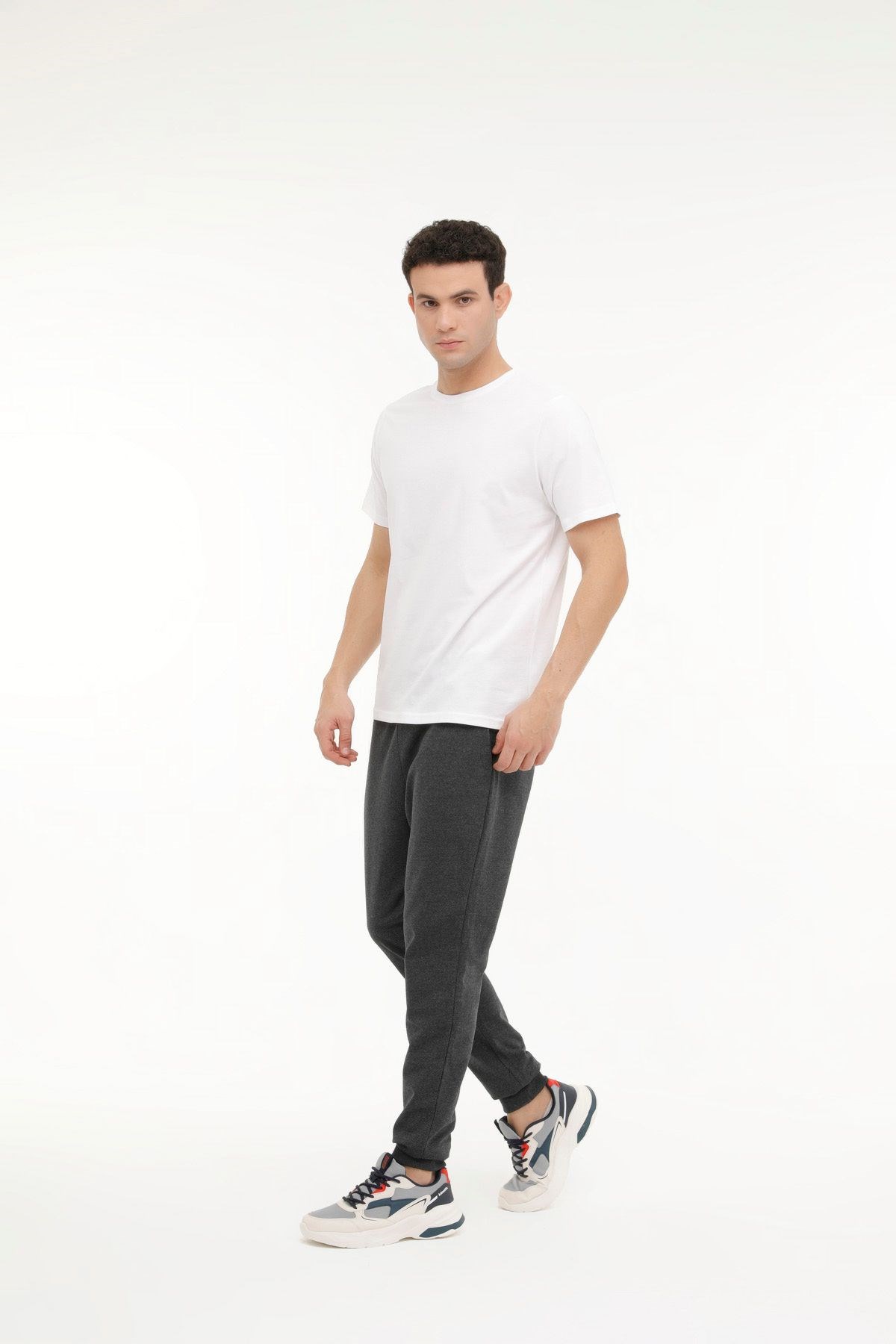 Kinetix M-SN220 BSC T-SHIRT 4FX Beyaz Erkek Kısa Kol T-Shirt M-SN220 BSC T-SHIRT 4FX