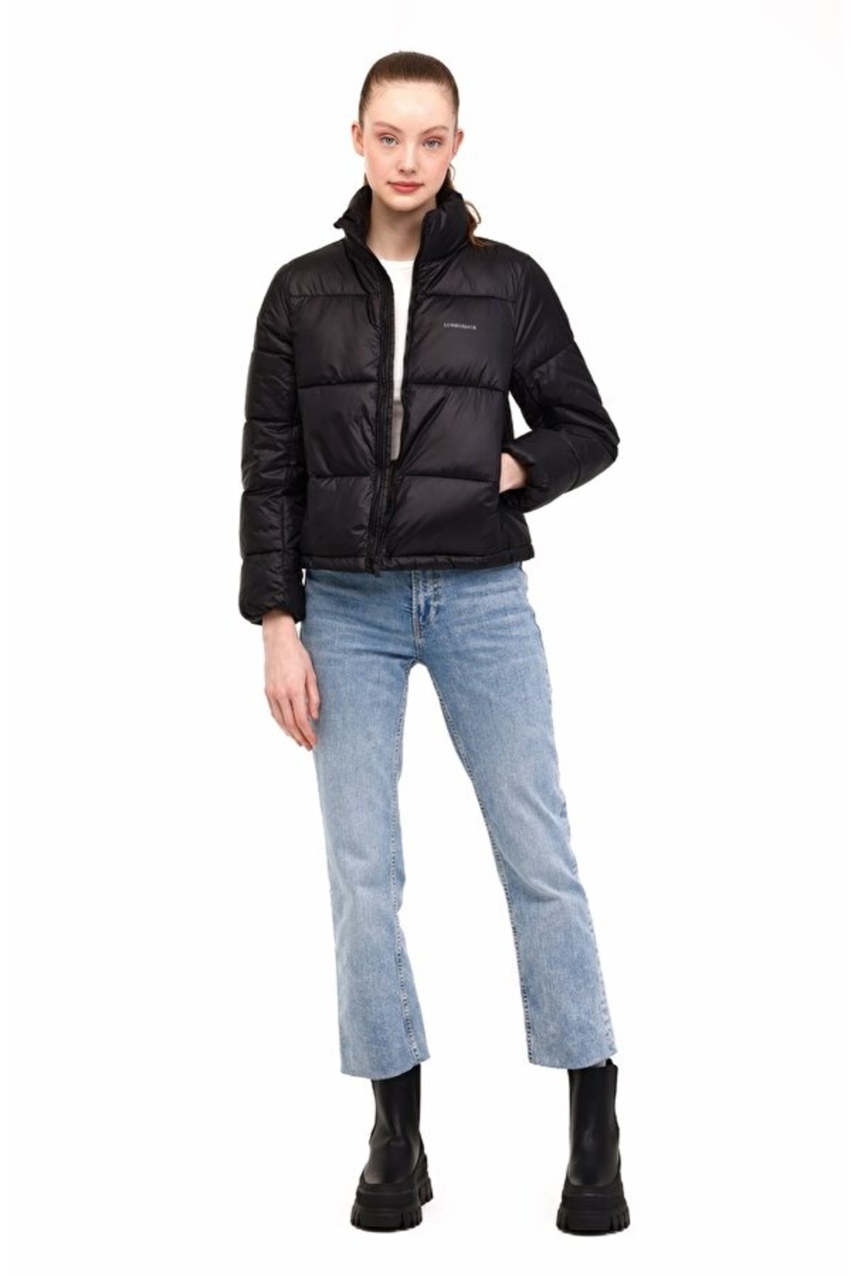 Lumberjack Kadın Kaban A101782354 Sıyah WL CANDACE 2GF723 4PR Siyah-101782354