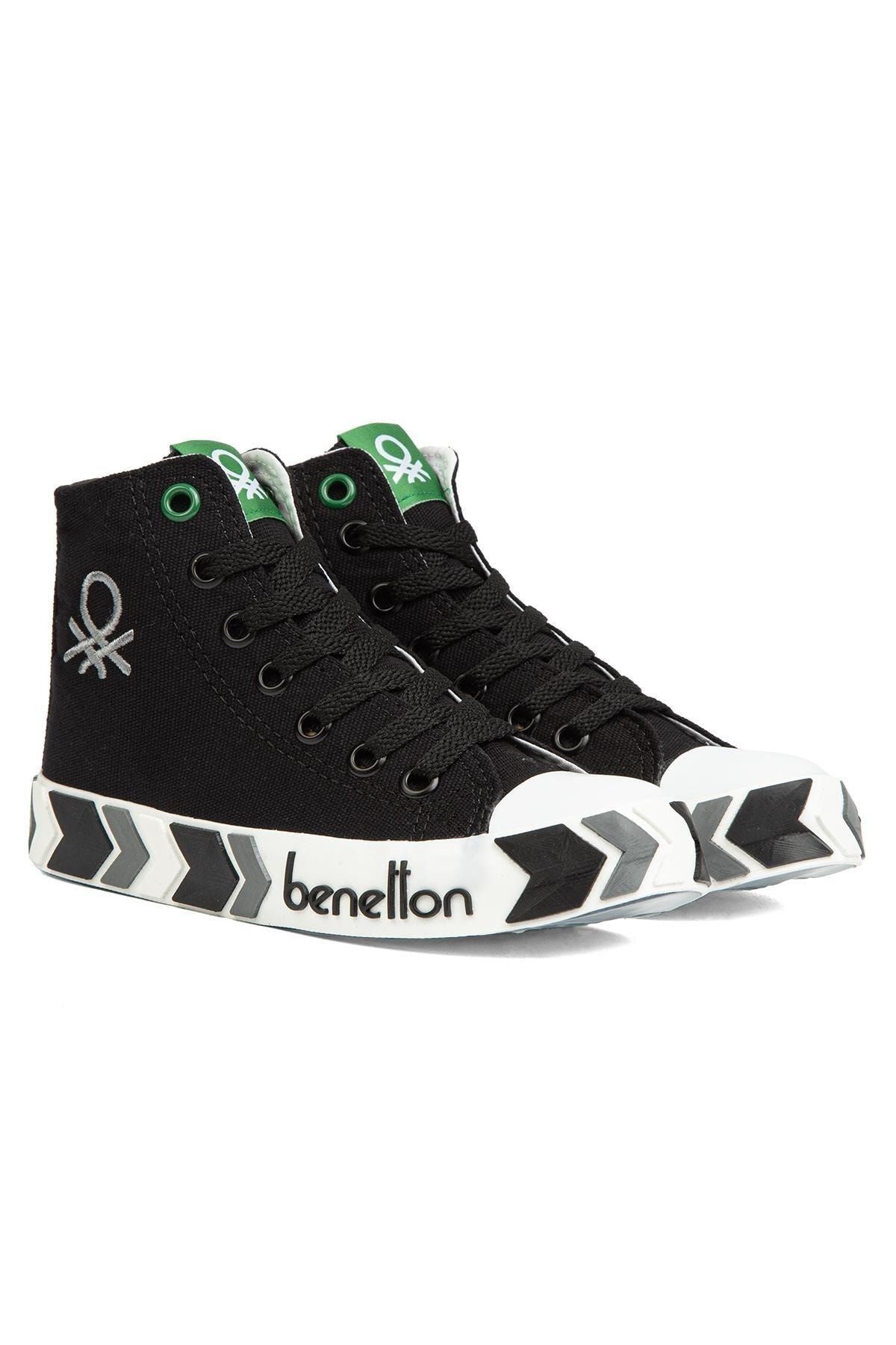 Benetton Bn-30634-3374 Siyah - Çocuk Spor Ayakkabı