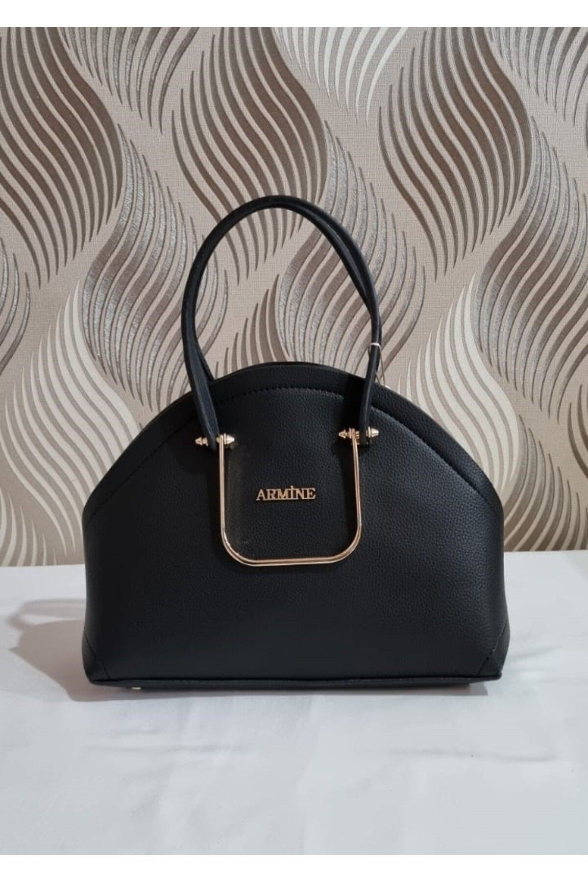 Armine 365 Günlük  Siyah El Çantası