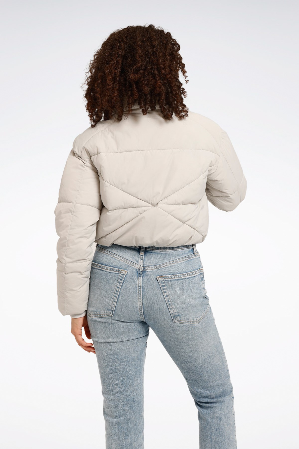 Reebok ALYSSA JACKET Gri Kadın Kısa Kaban ALYSSA JACKET Gri-101972128