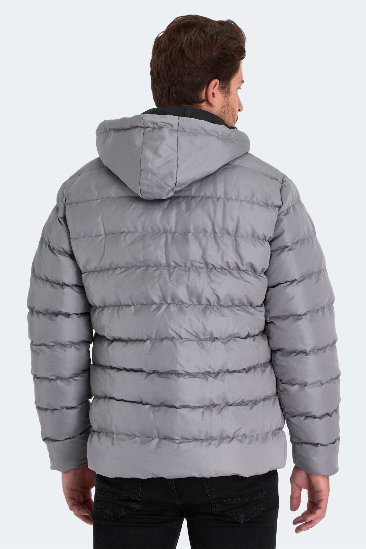 Slazenger SALINE Erkek Mont Gri ST23JE057 Slazenger SALINE Erkek Mont Gri ST23JE057