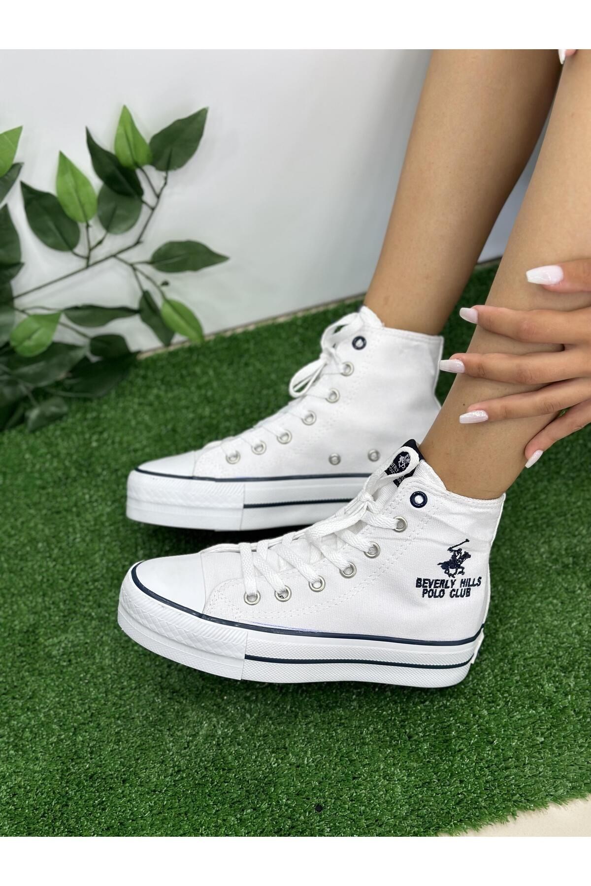 Beverly Hills Polo Club Keten Bileği Uzun Converse 035 PO-30086-2 Beverly Hills Polo Club Keten Bileği Uzun Converse 035 PO-30086-2