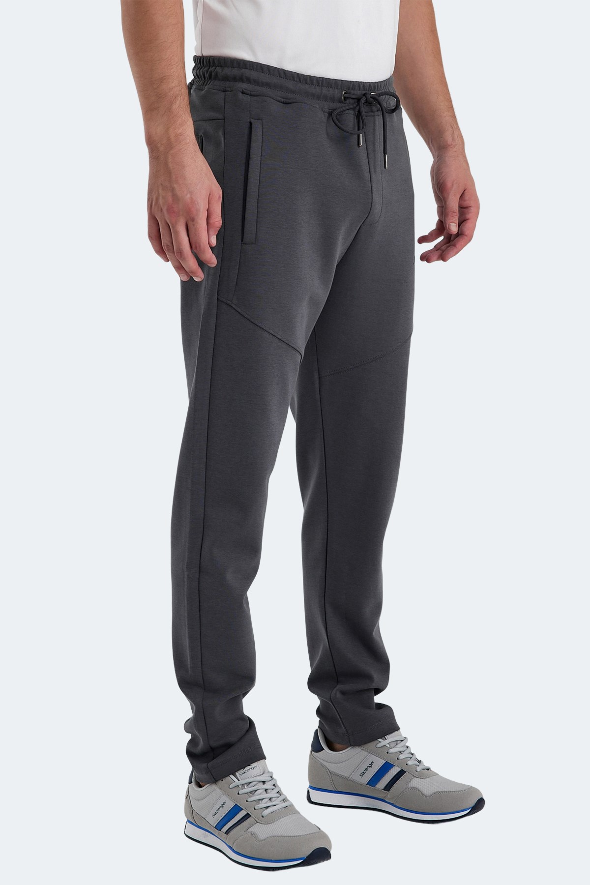 Slazenger VARIABLE Erkek Cepli Koyu Gri Eşofman Altı ST24PE042 Koyu Gri