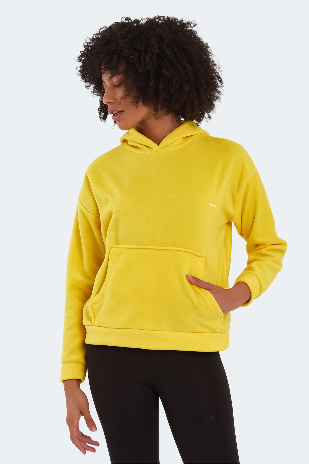 Slazenger SASSA IN Kadın Kapüşonlu Cepli Sarı Polar Sarı Slazenger SASSA IN Kadın Kapüşonlu Cepli Sarı Polar Sarı
