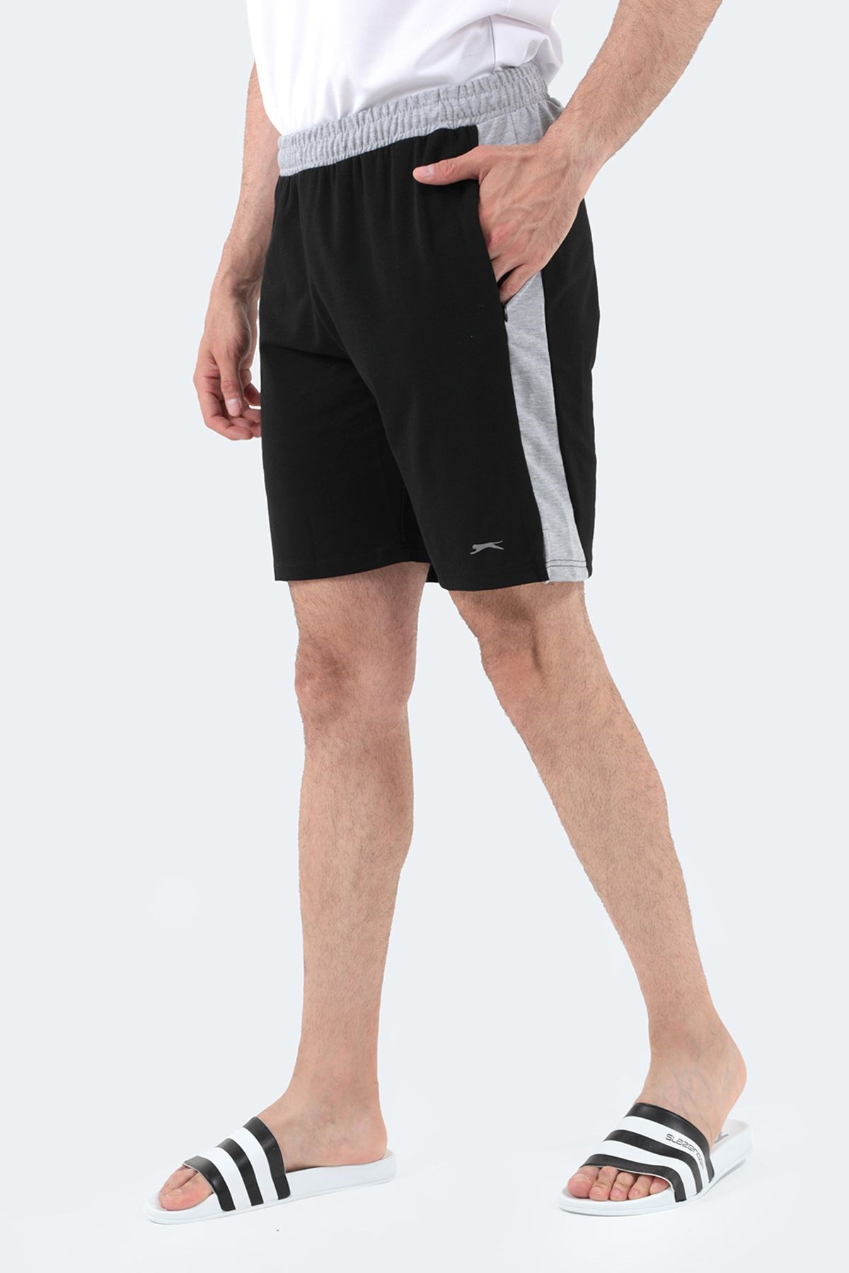 Slazenger Rıckey Erkek Şort Siyah ST12SE228